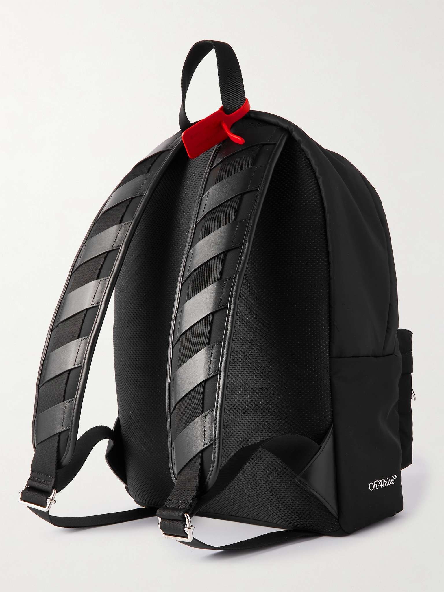 Hard Core Logo-Appliquéd Shell Backpack - 4