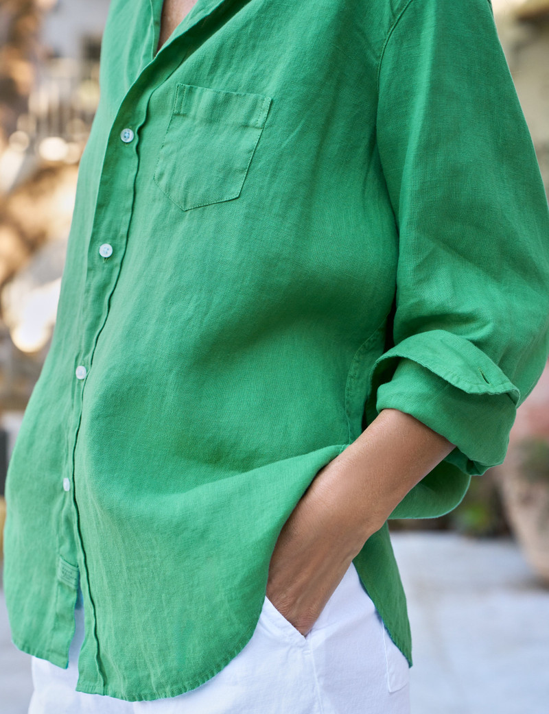 Relaxed Button-Up Shirt 3
