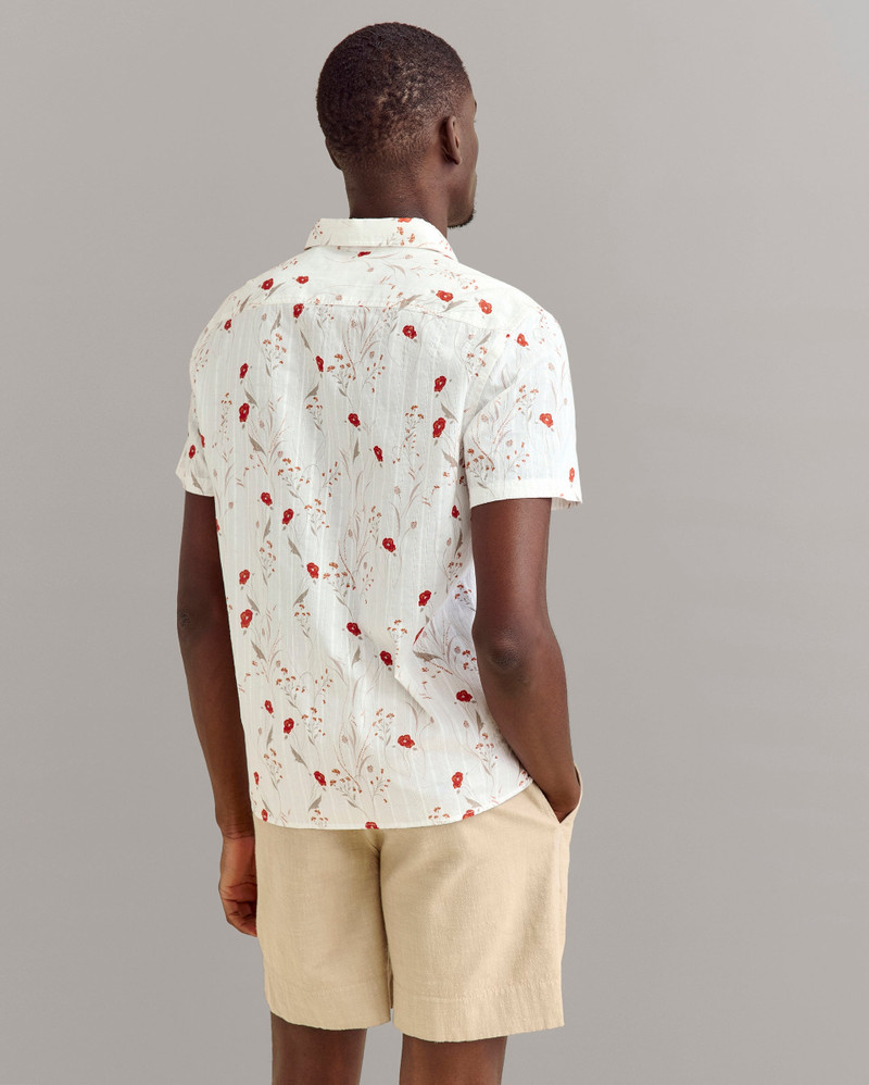 Short Sleeve Textural Poppy Treme Shirt 4