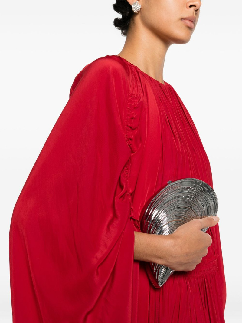 gathered maxi dress 5