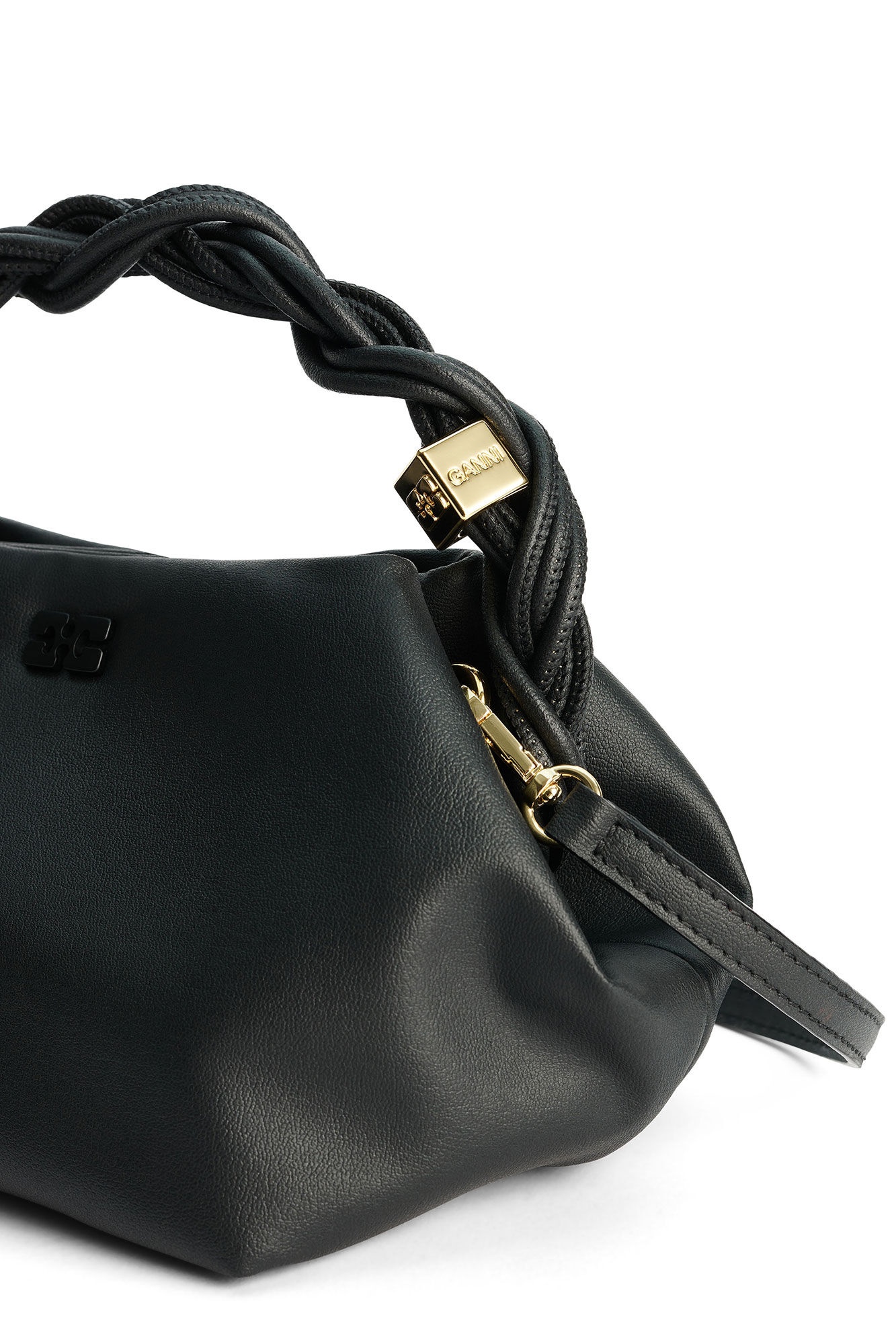 BLACK OHOSKIN GANNI BOU BAG - 3