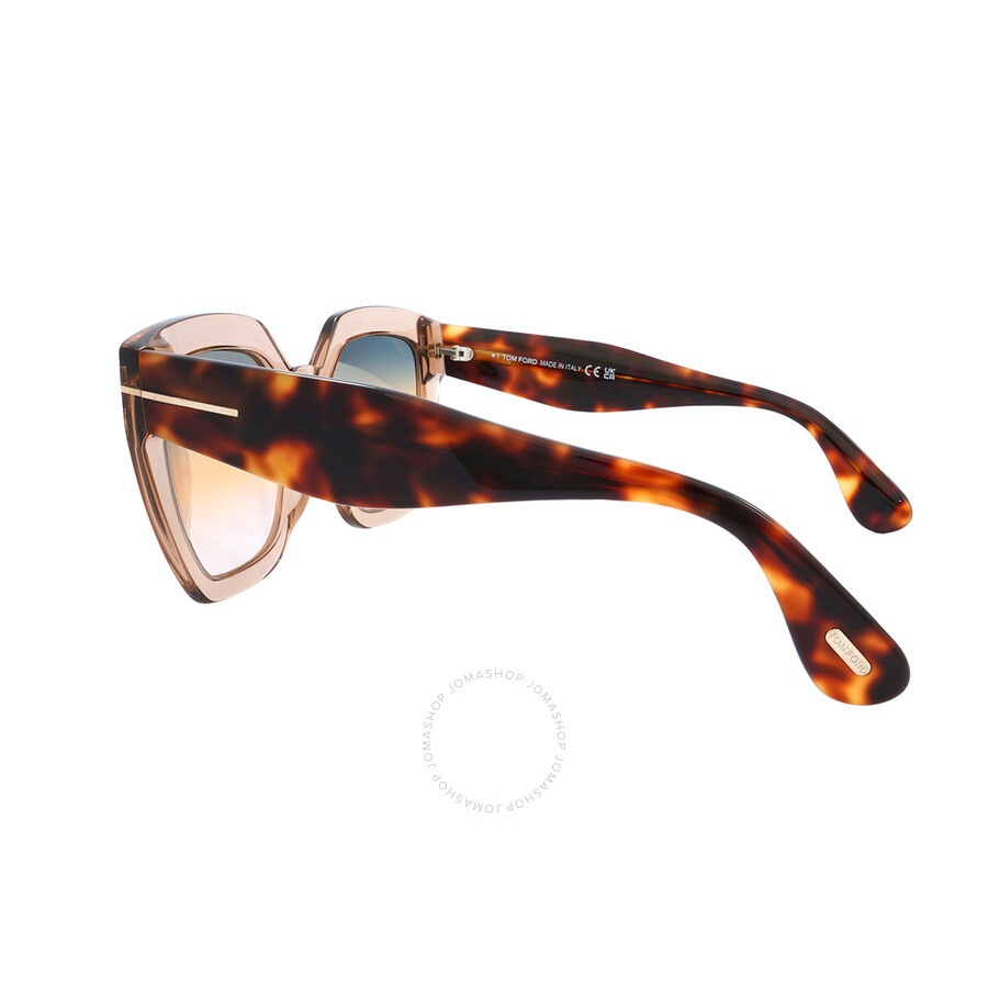 Tom Ford Phoebe Smoke Gradient Cat Eye Sunglasses FT0939 45B 56 - 3