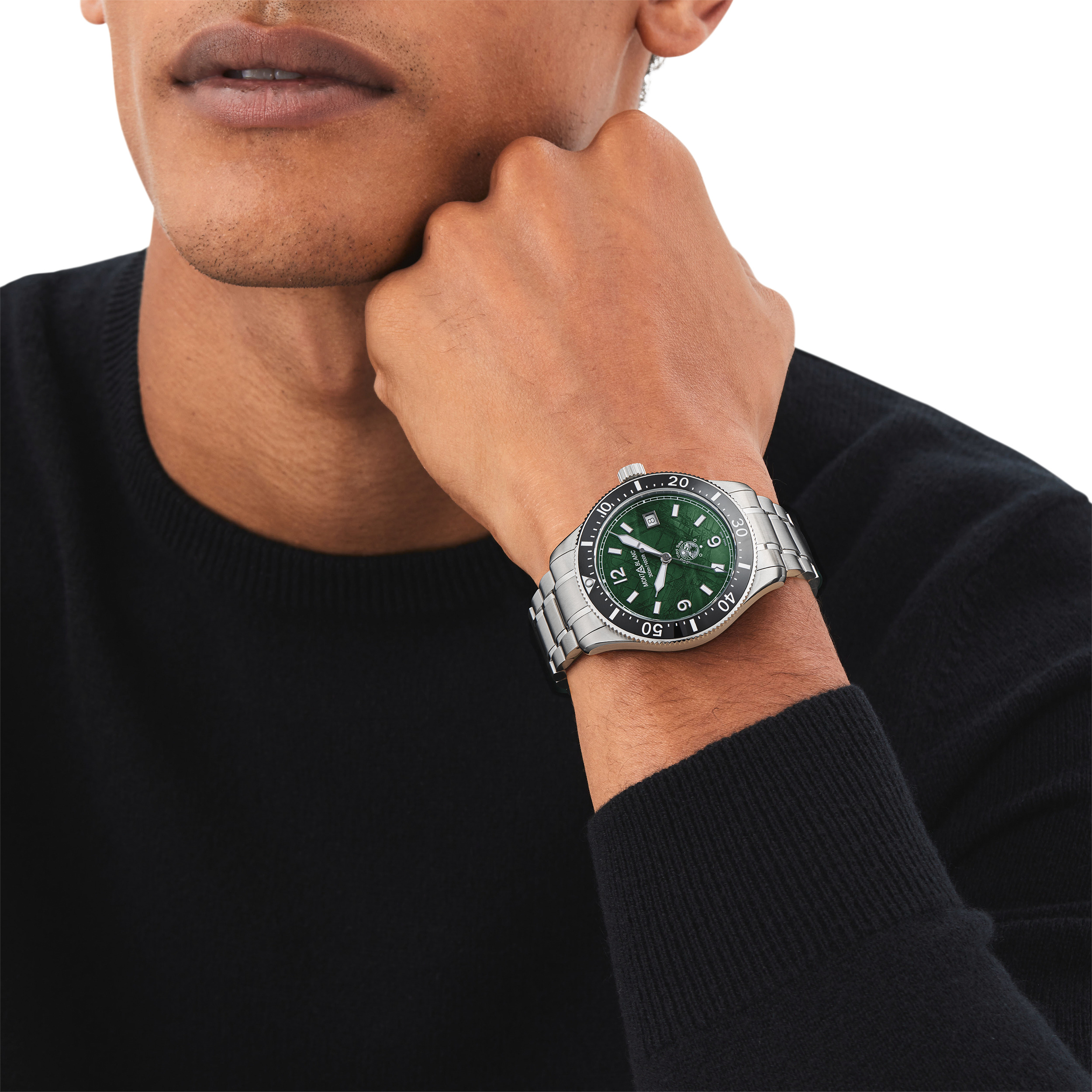 Montblanc 1858 Iced Sea Automatic Date - 2