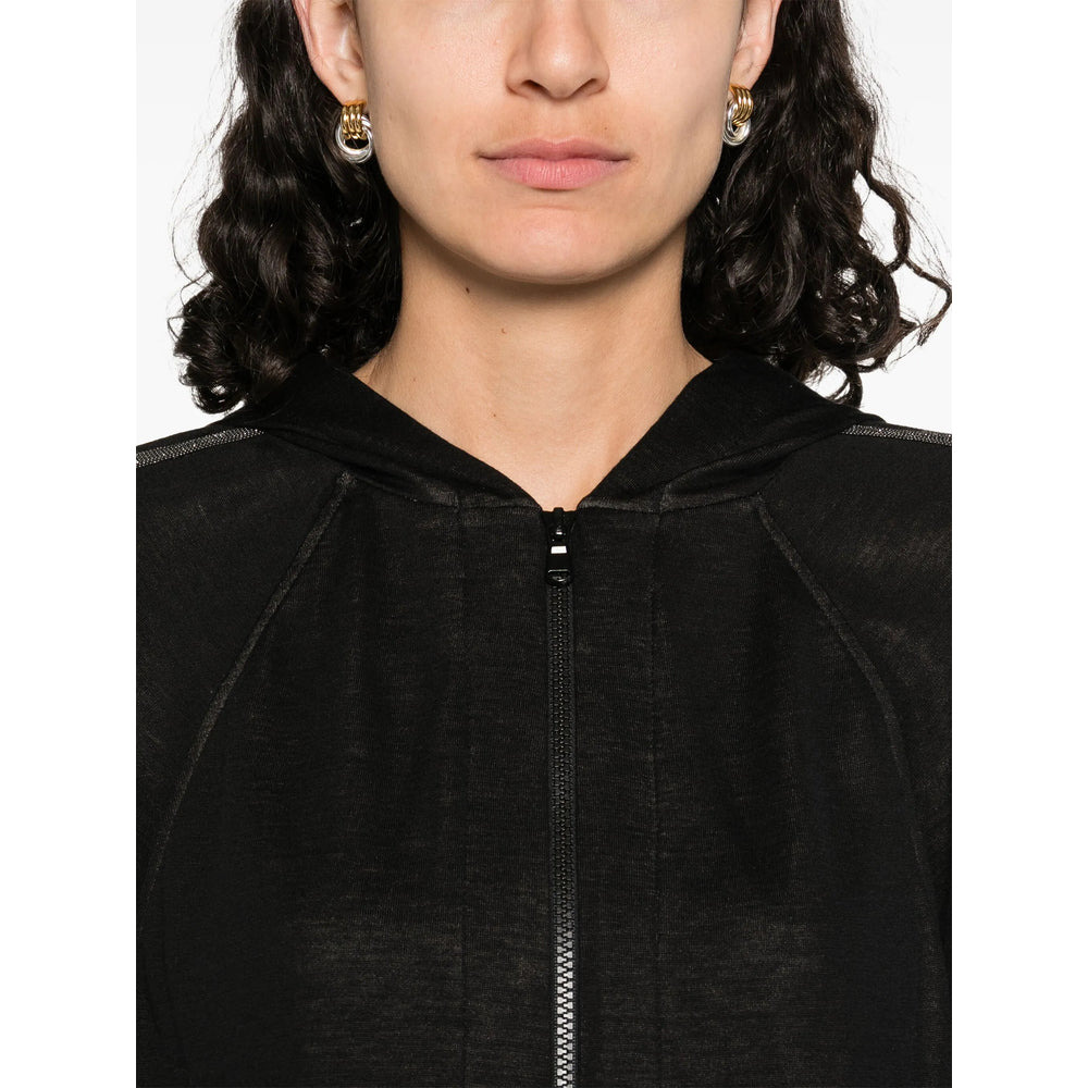 Brunello Cucinelli Black Tops - Hoodies Women - 4