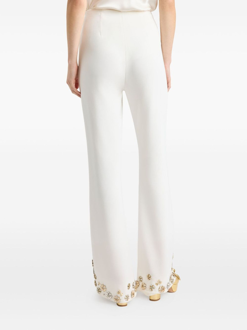 Tumbling flowers split trousers 3