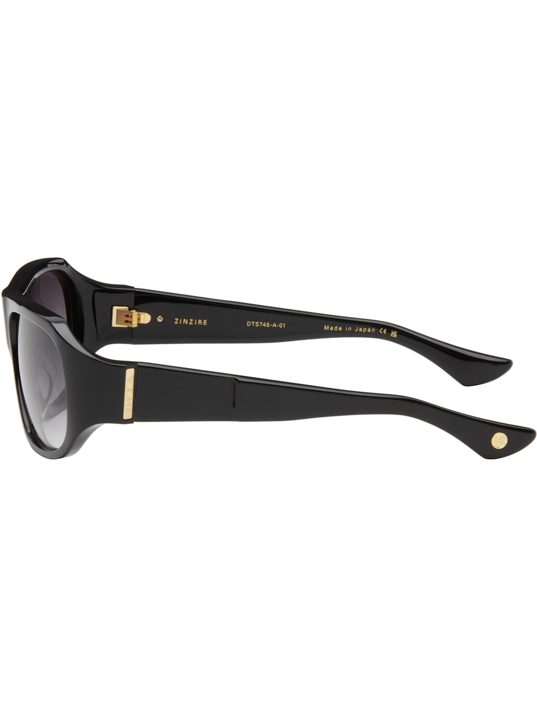 Black ZINZIRE Sunglasses - 3