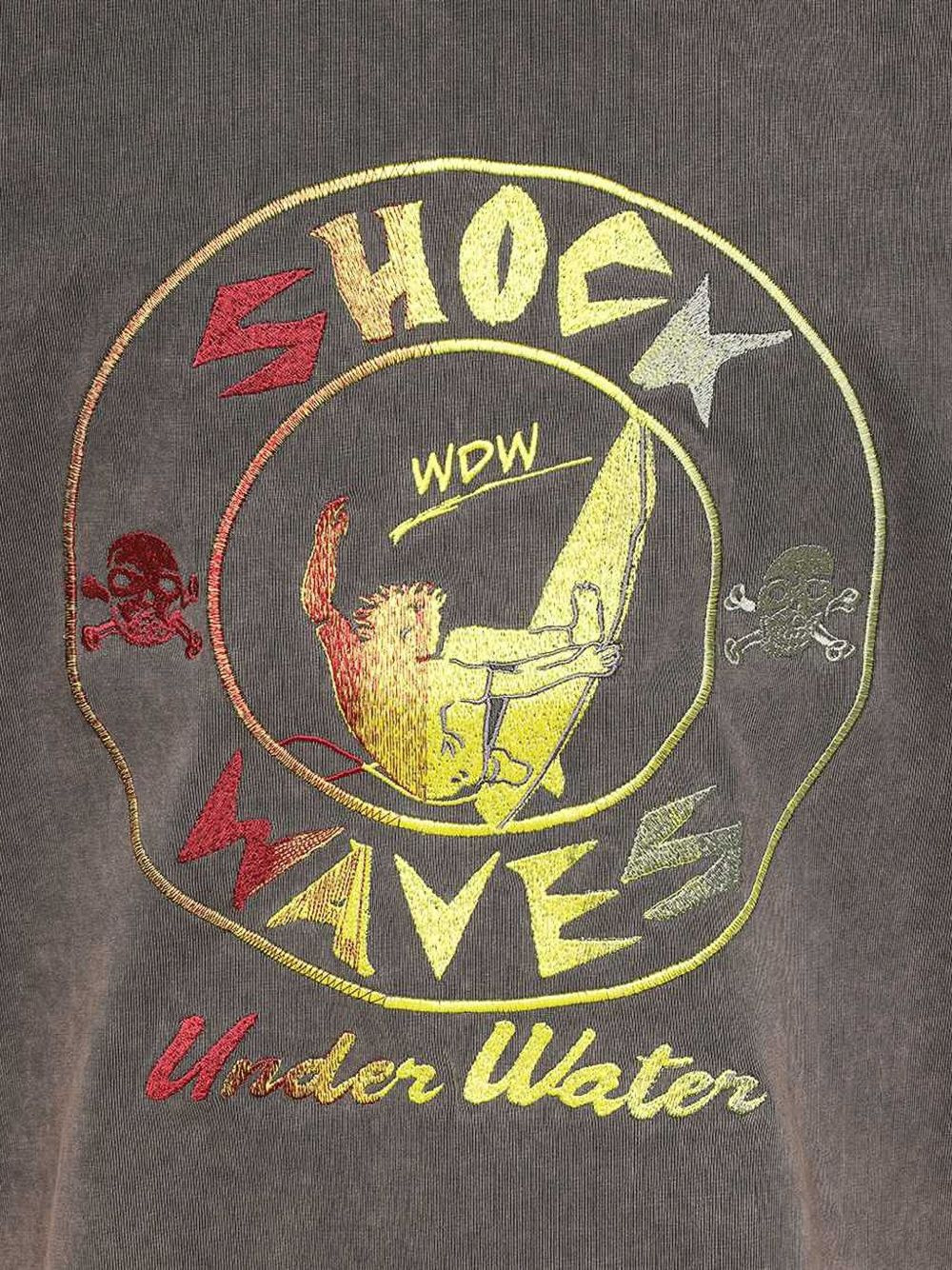 embroidered-shock-waves T-shirt - 3