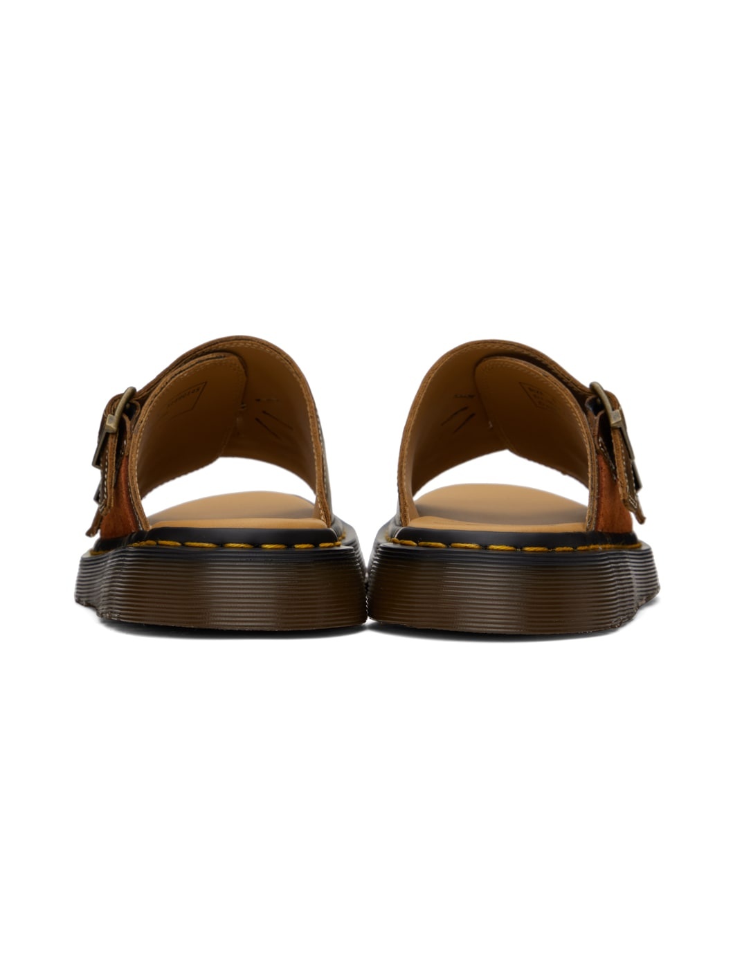 Brown Dayne Suede Appliqué Slides - 2