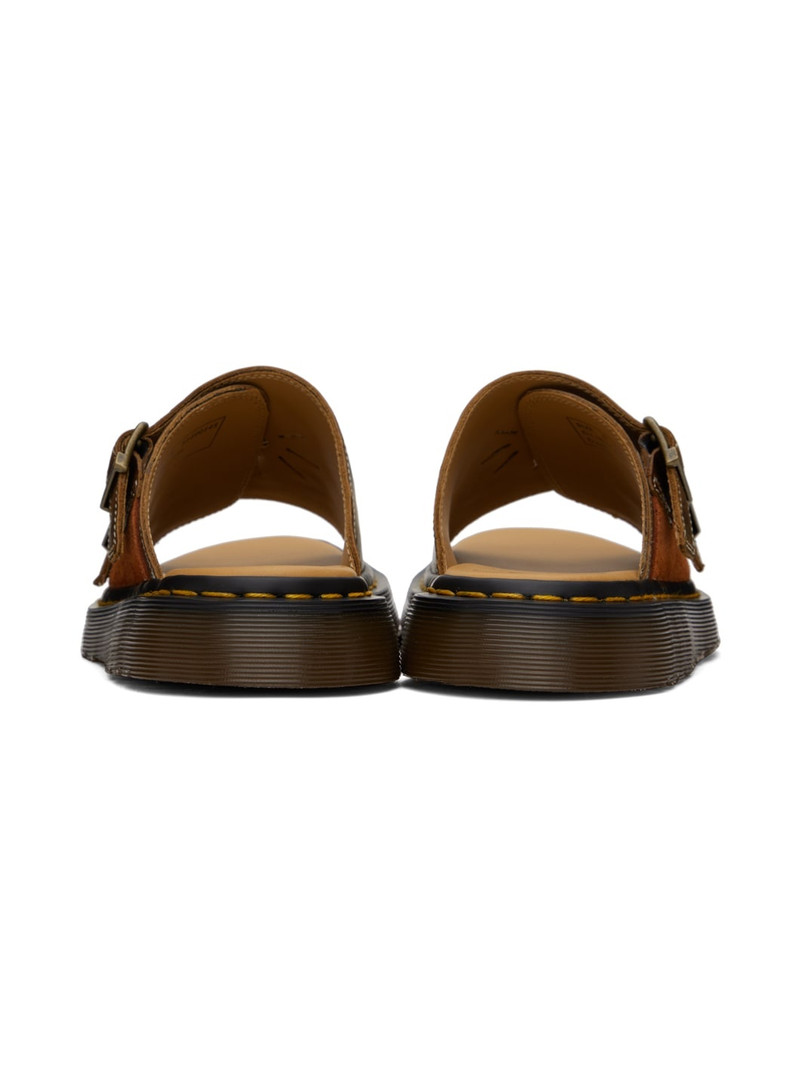 Brown Dayne Suede Appliqué Slides 2