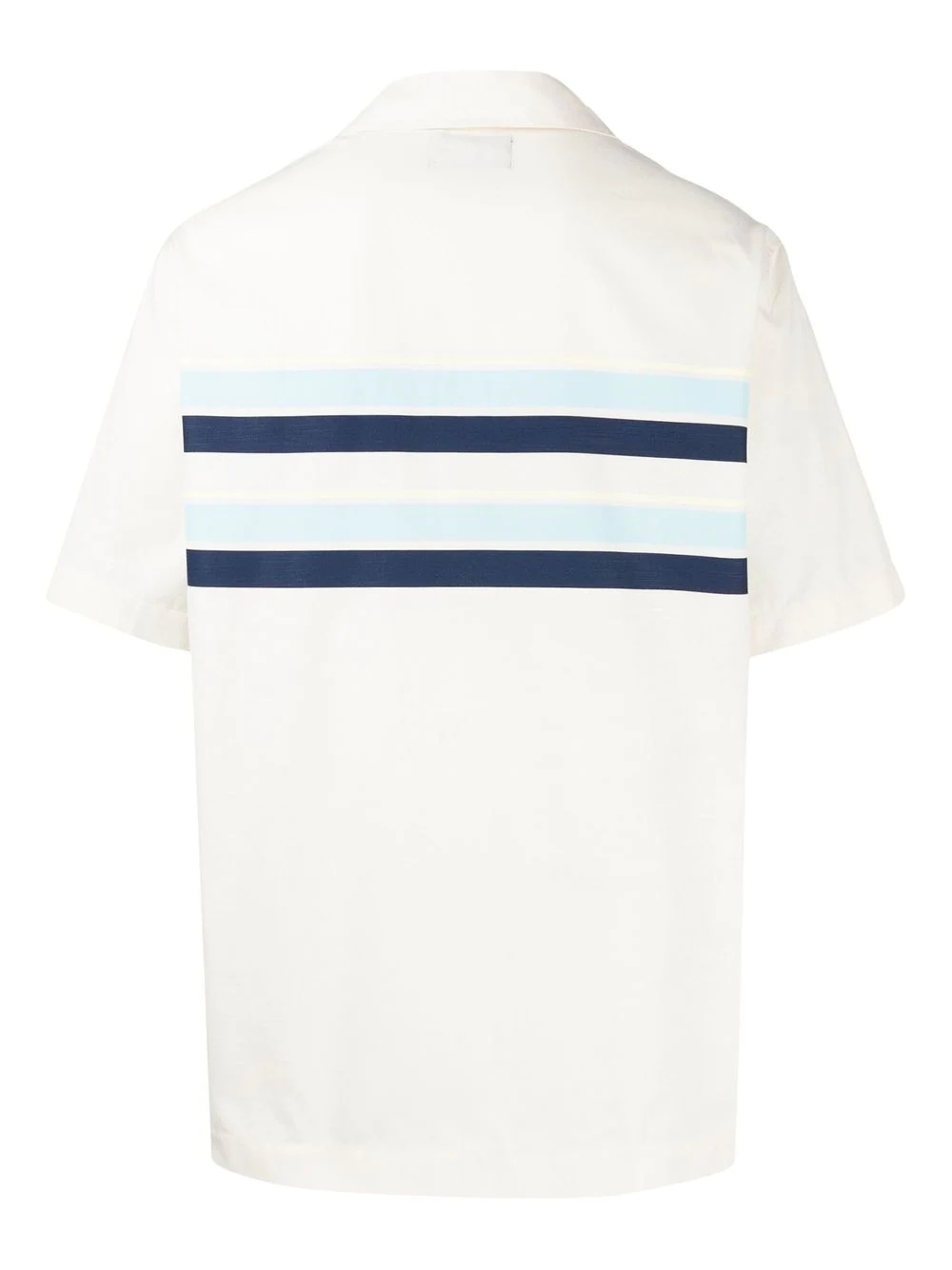 striped short sleeve shirt - 2