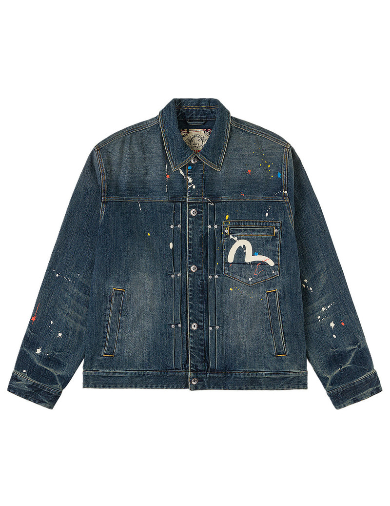 EVISU Splash Daicock Denim Jacket outlook