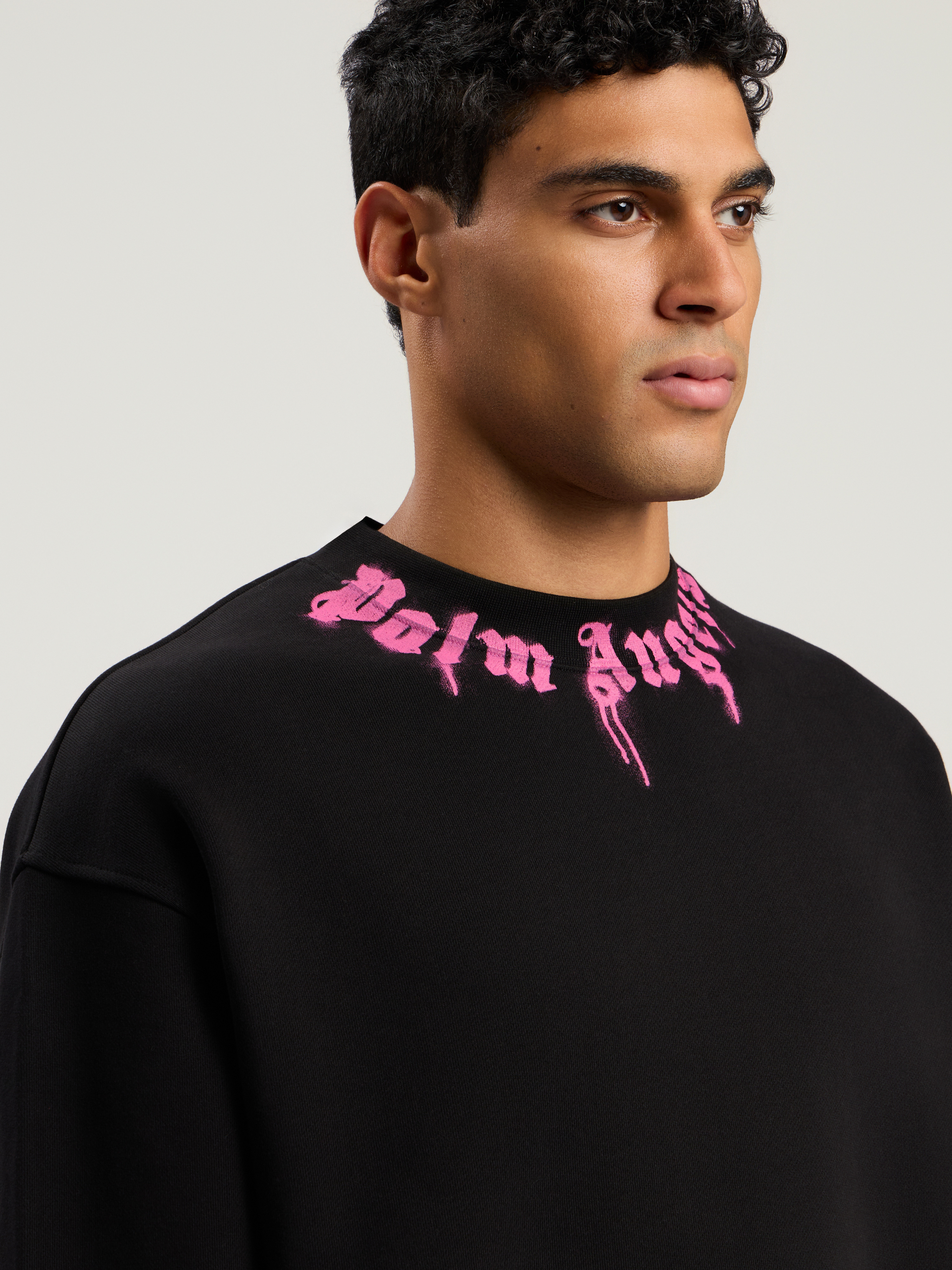 Neck Logo Crew Sweatshirt - 6