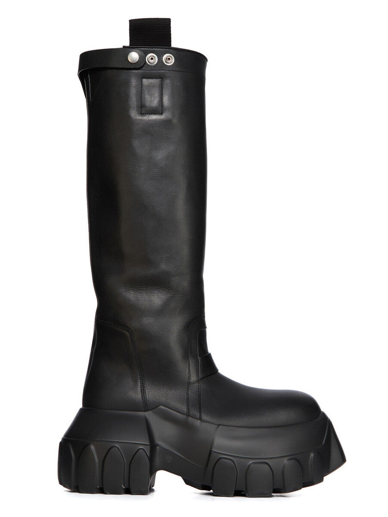 Black Concordians Pull On Mega Tractor Tall Boots 1