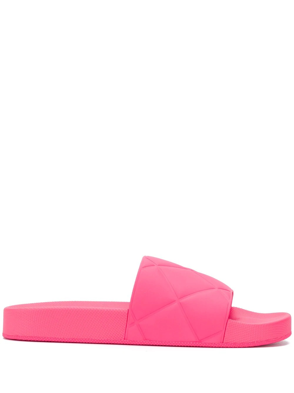 diamond-quilted slides - 1