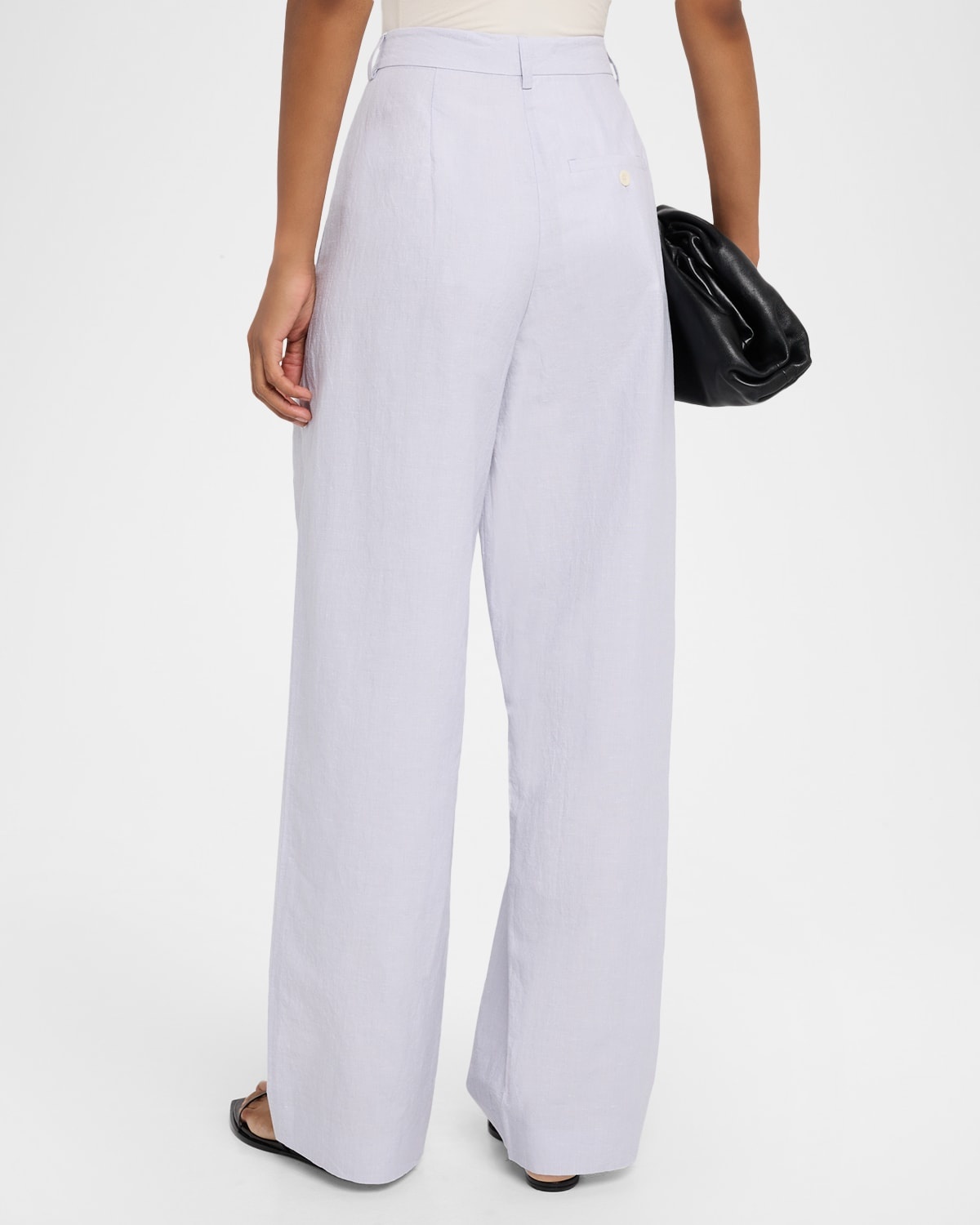 Eleanor High-Rise Linen Pants - 3
