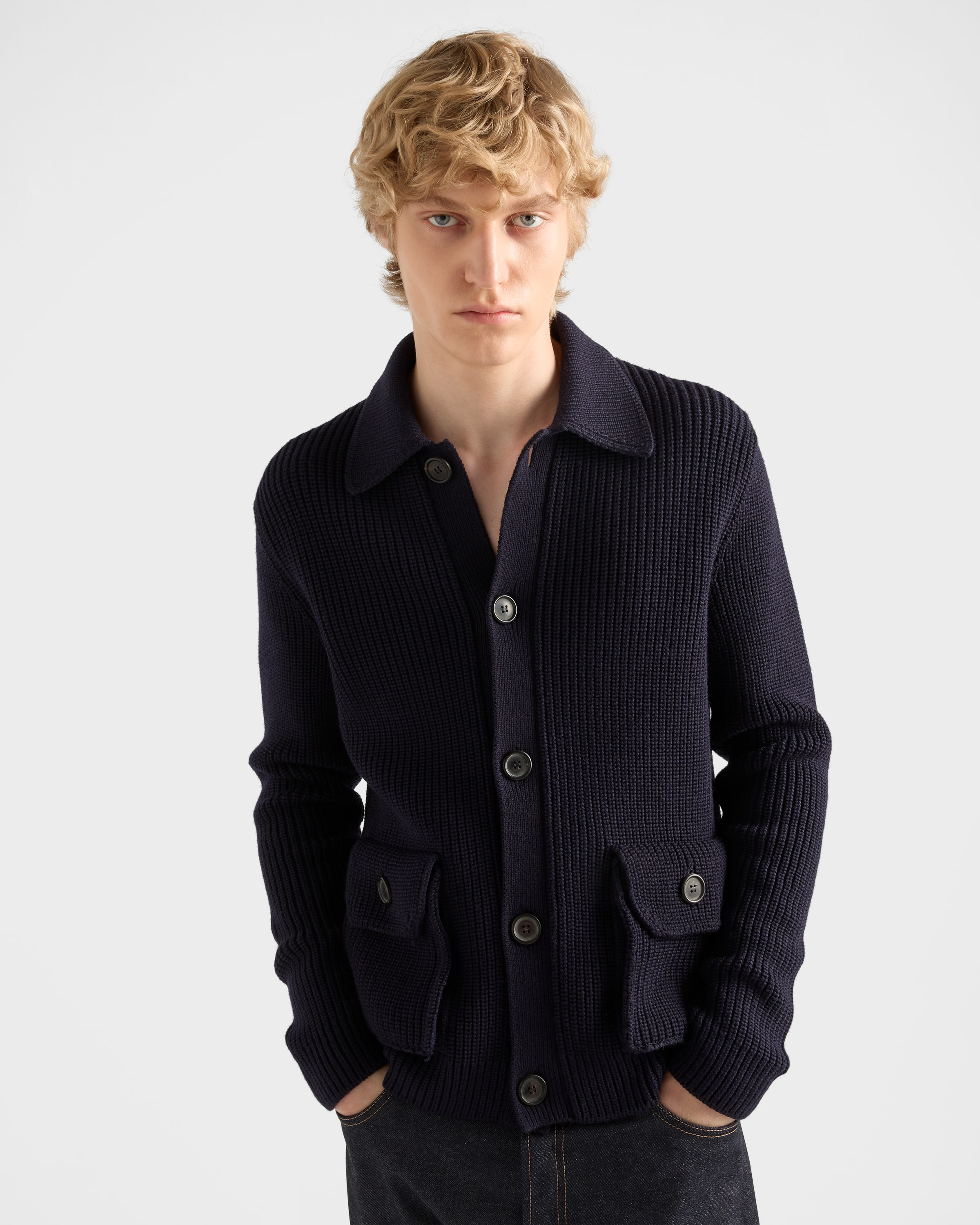 Wool cardigan - 4