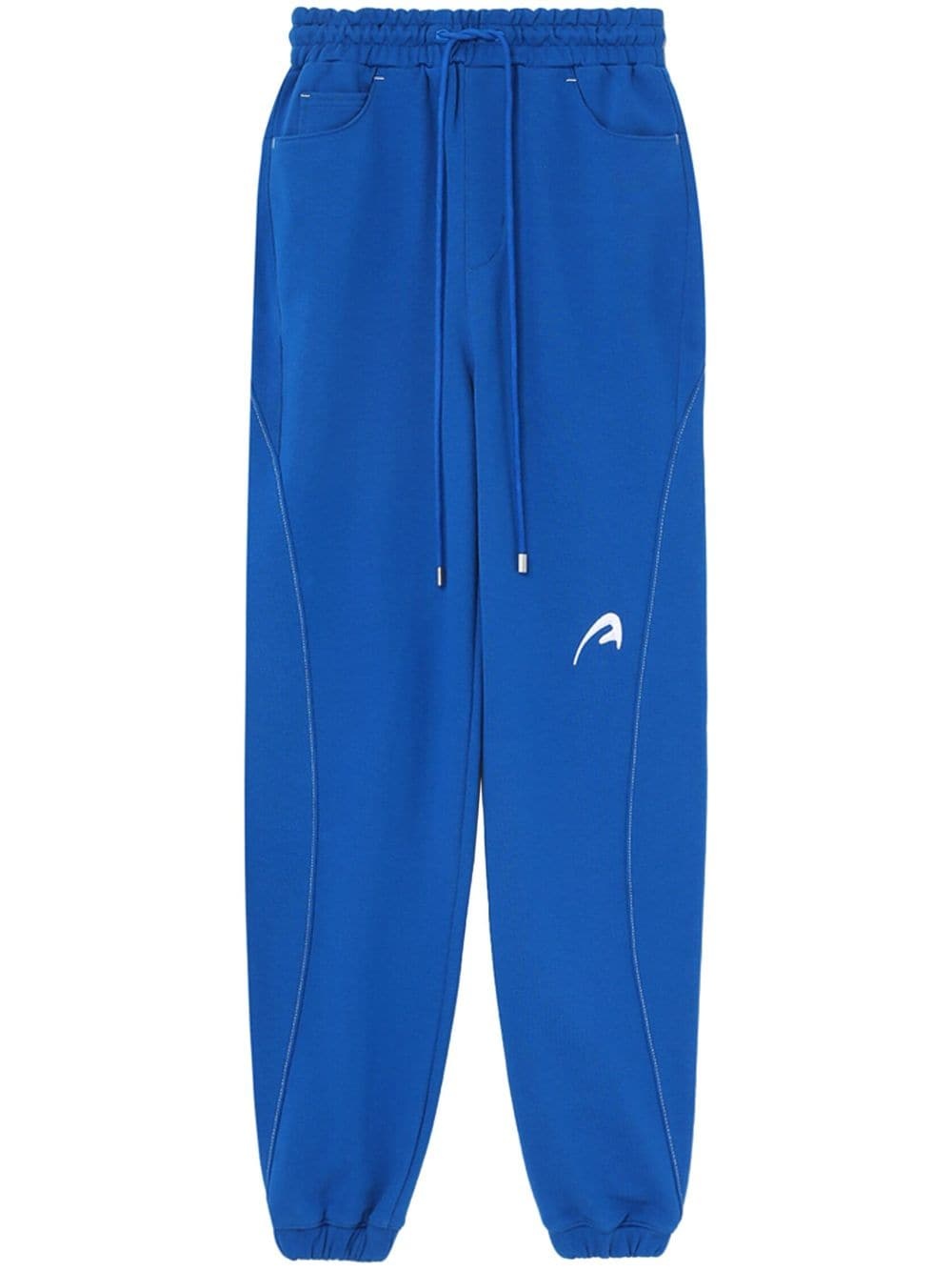 A-peec logo-embroidered track pants - 1