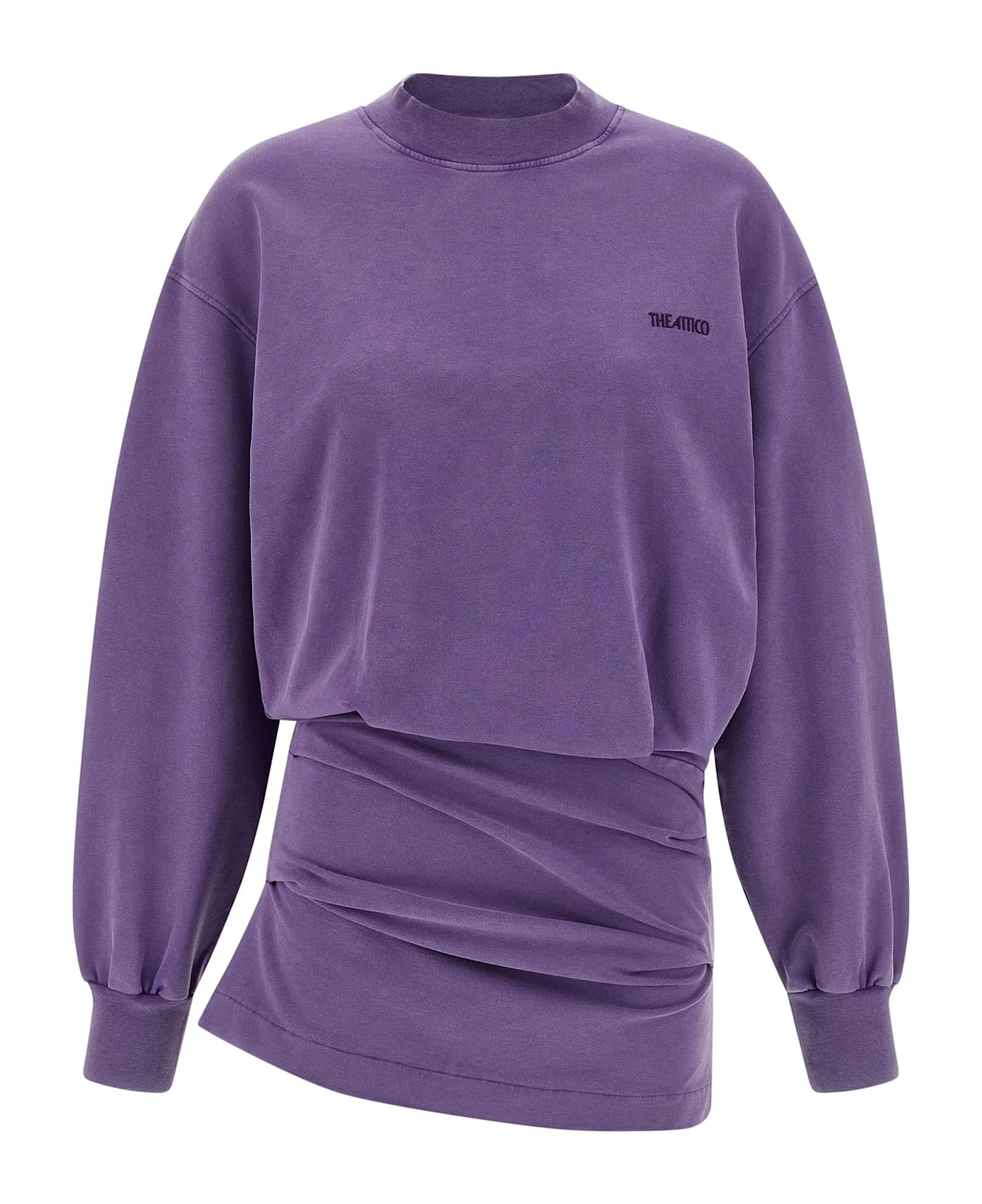 Faded Sweatshirt Dress - 1