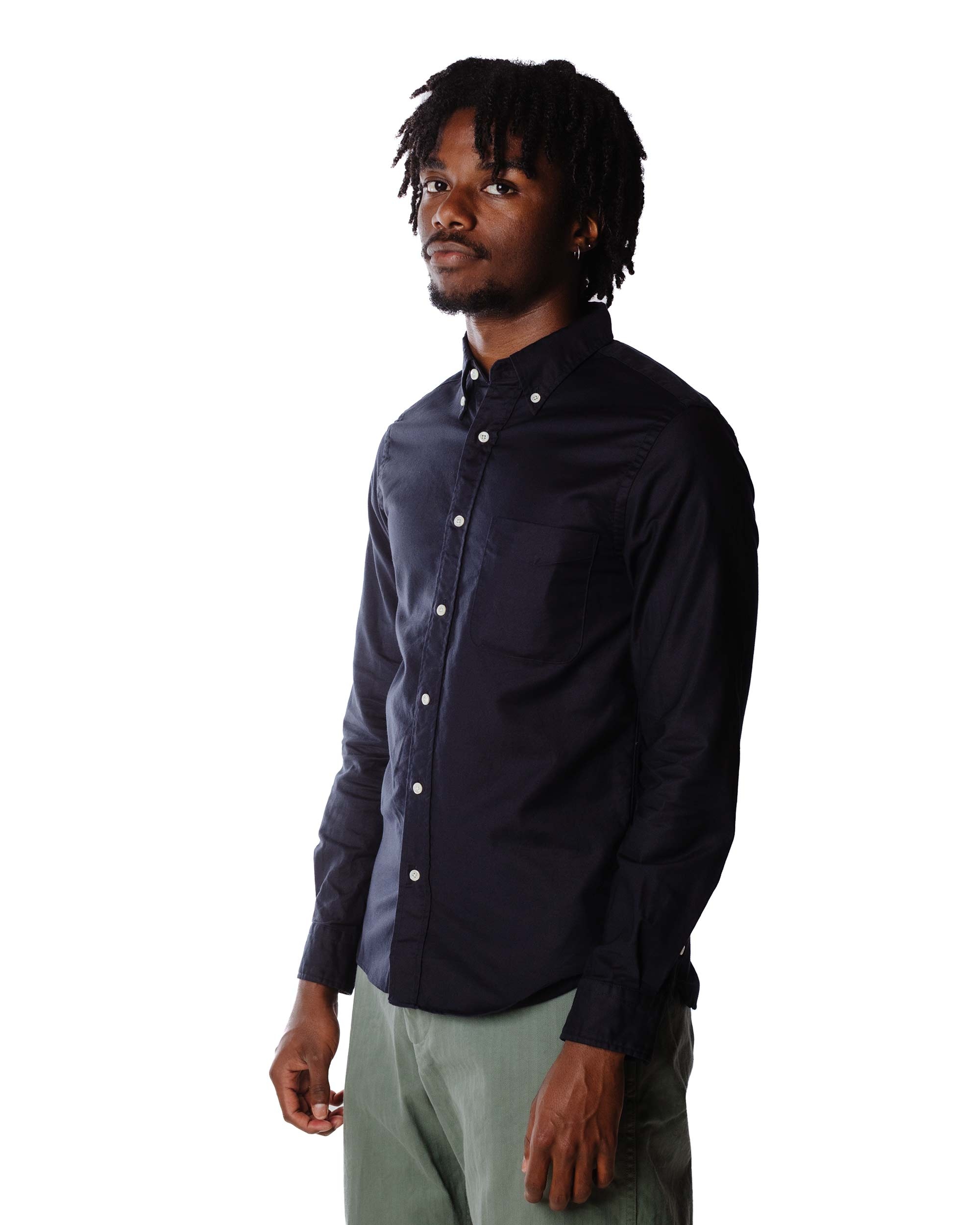 B.D. Colour Oxford Navy - 3