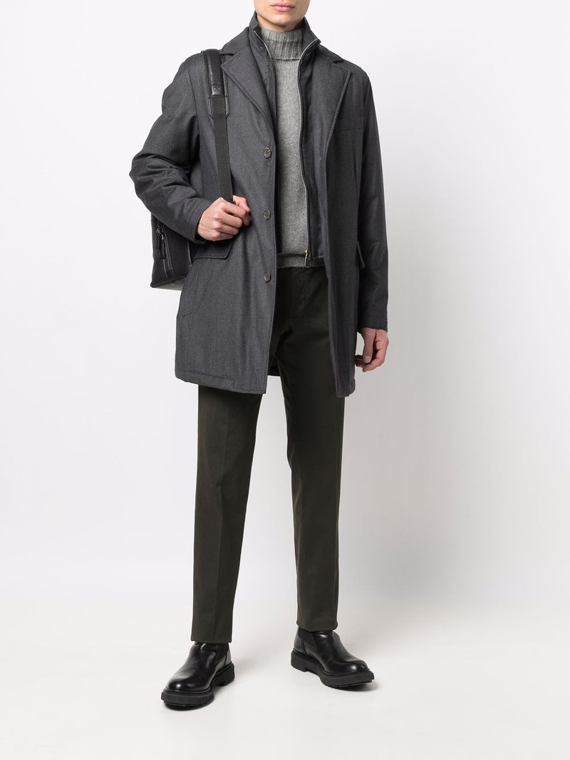 LARDINI roll-neck wool-blend jumper outlook