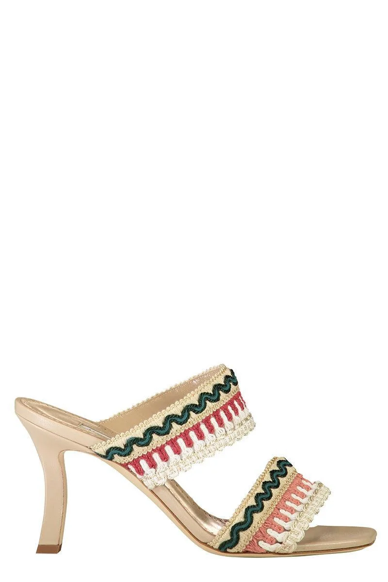 Mabeco Mule - Yellow Nude - 1