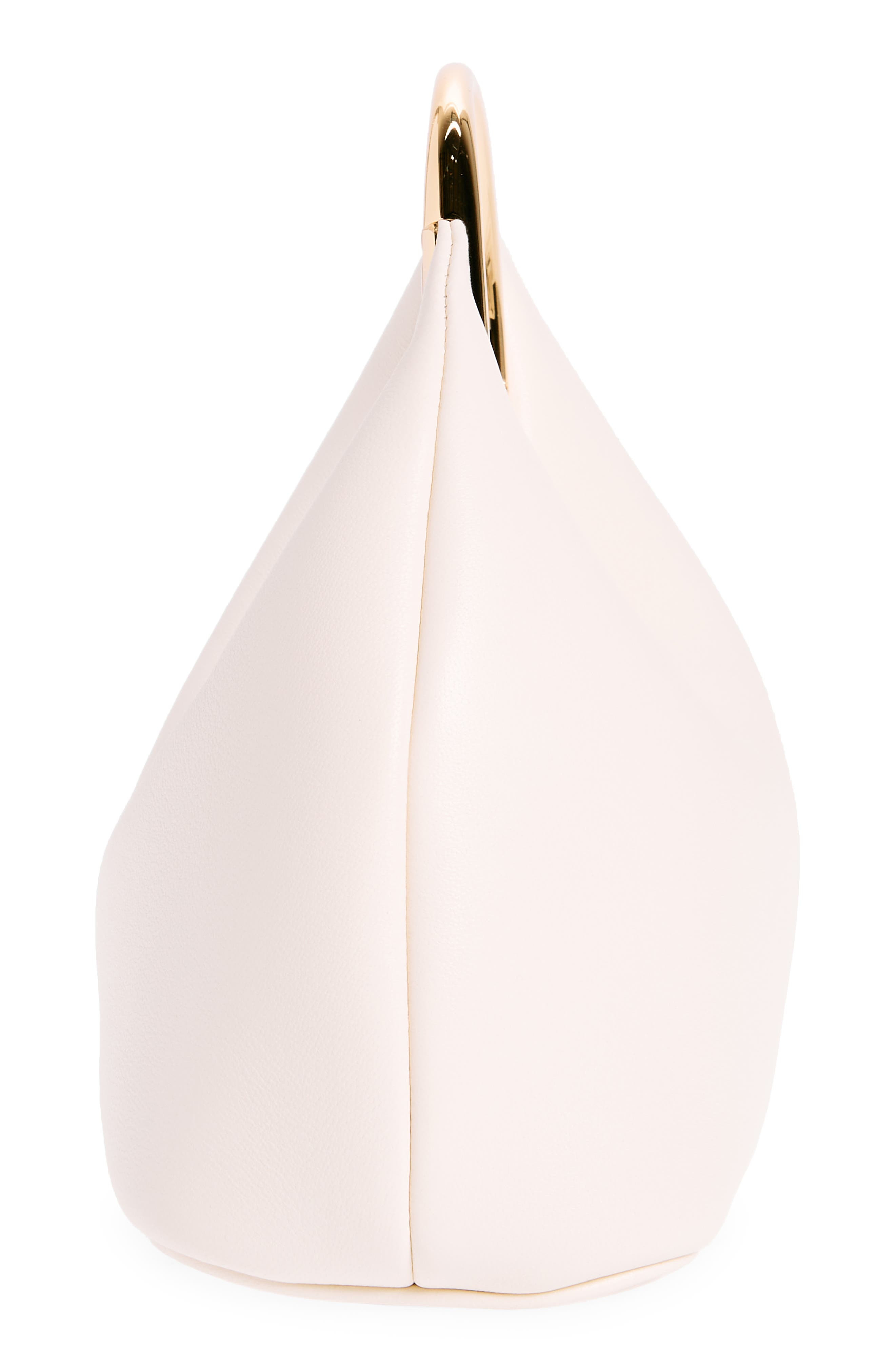 Le Petite Calino Leather Top Handle Bag - 5