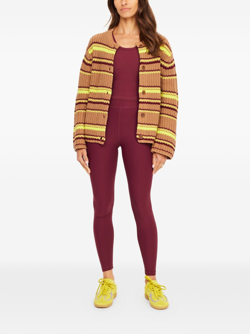 THE UPSIDE Bendetta striped cardigan outlook