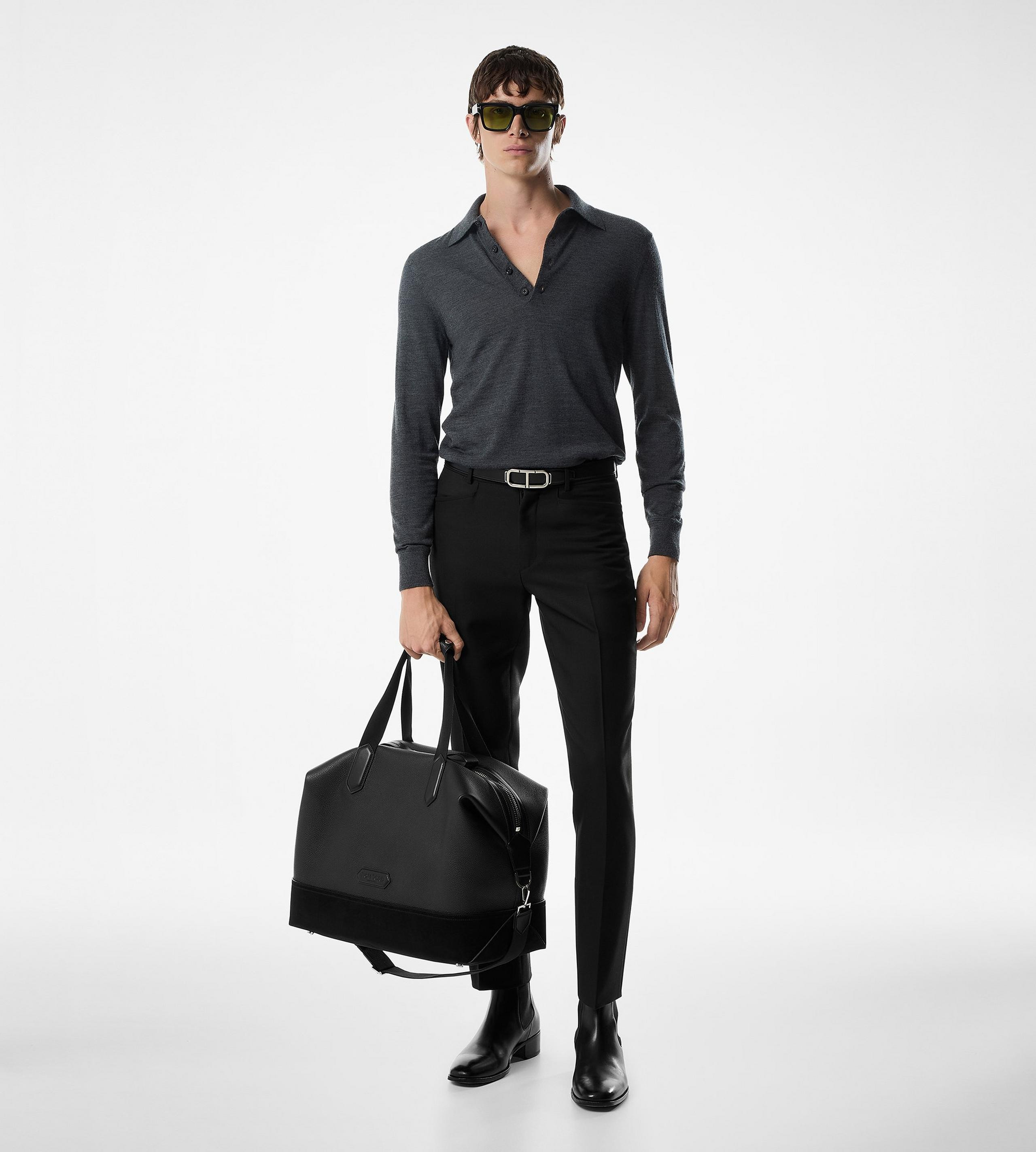 GRAIN LEATHER SOFT HOLDALL - 6