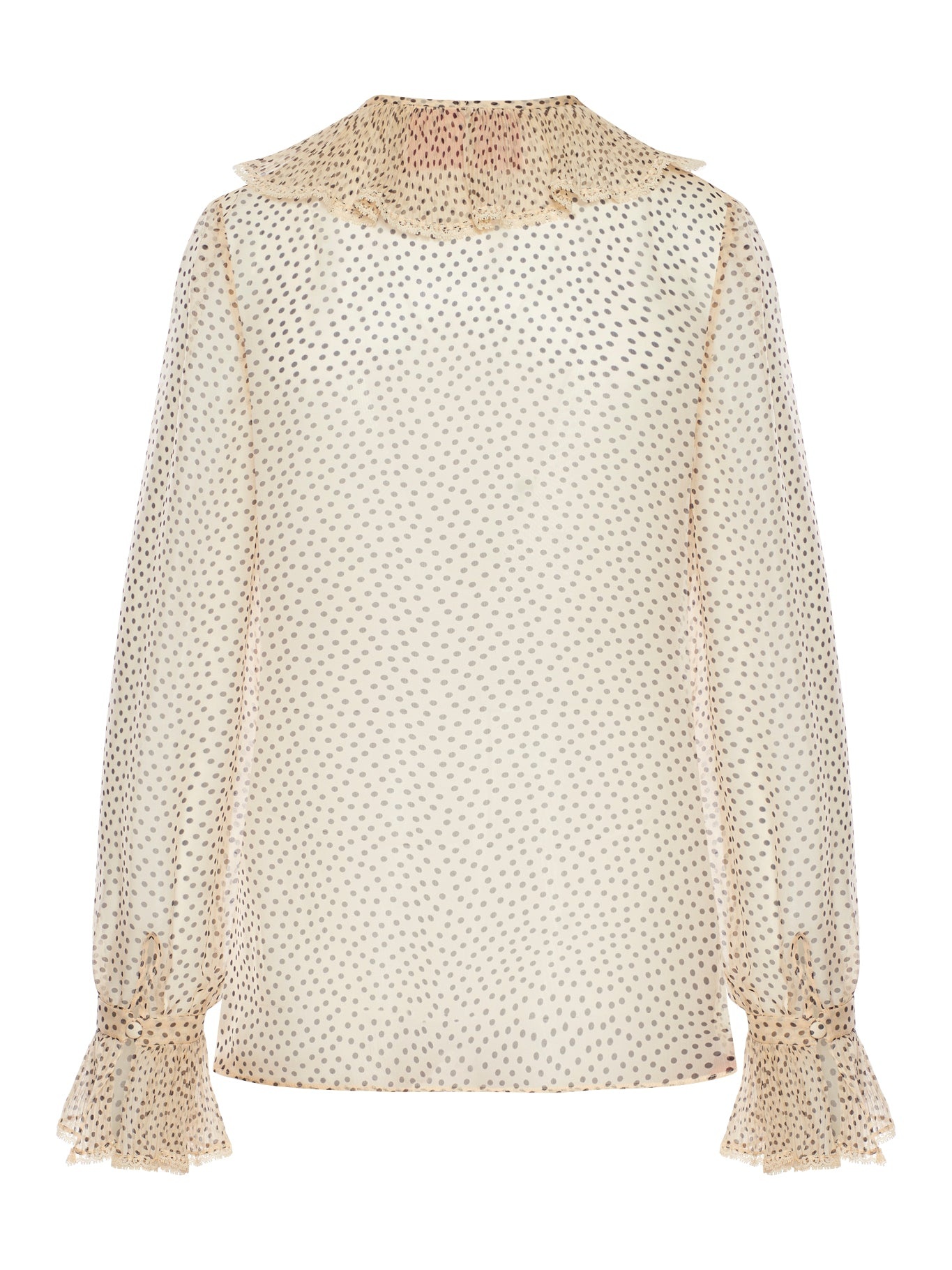 CHIFFON SHIRT WITH ALLOVER PRINT - 2