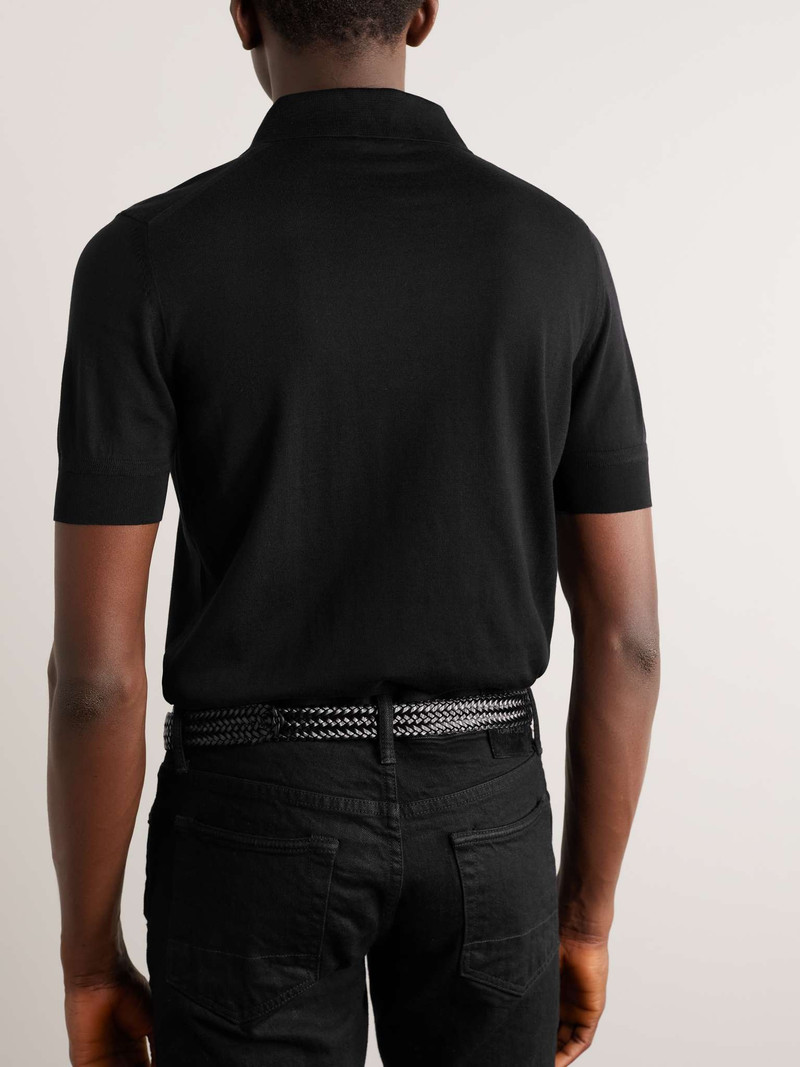 Slim-Fit Cotton Polo Shirt 4