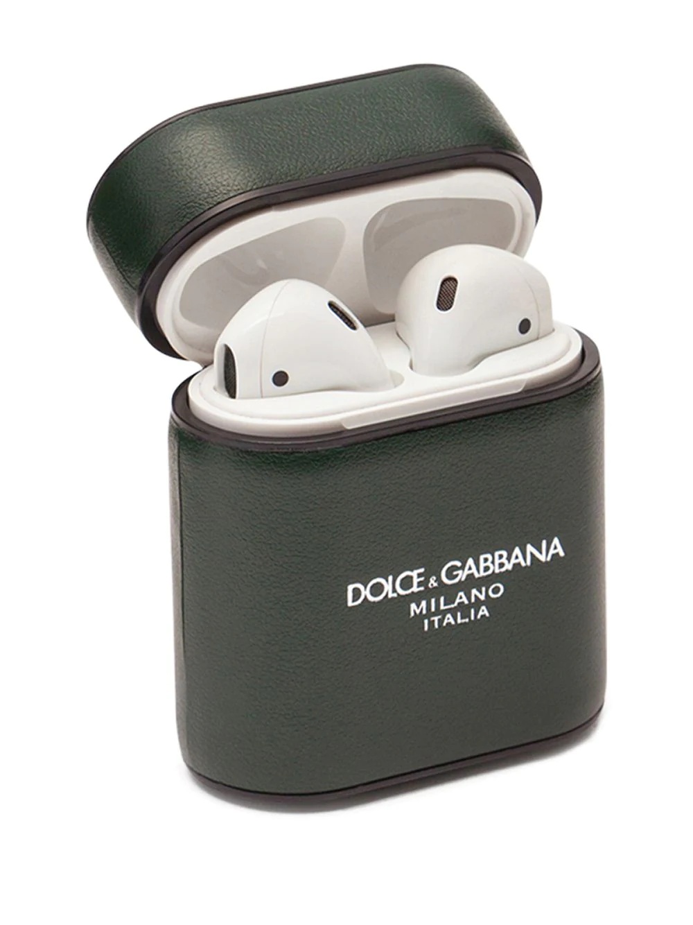 logo-print Airpods case - 3