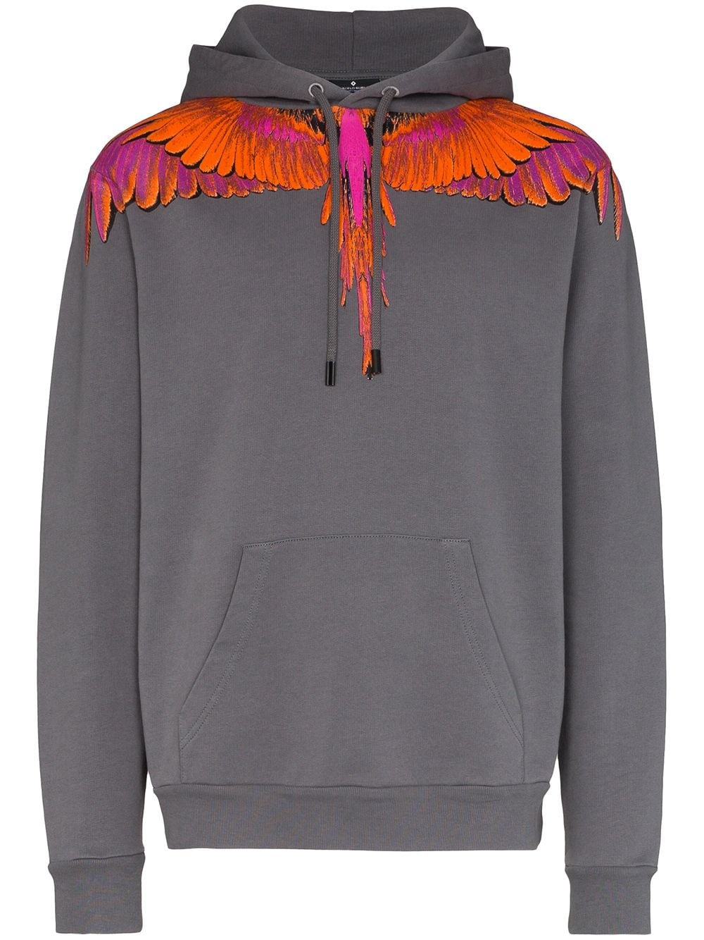 wings printed hoodie - 1