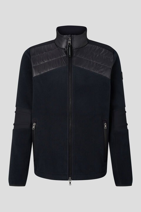 Neal Fleece jacket in Black - 1