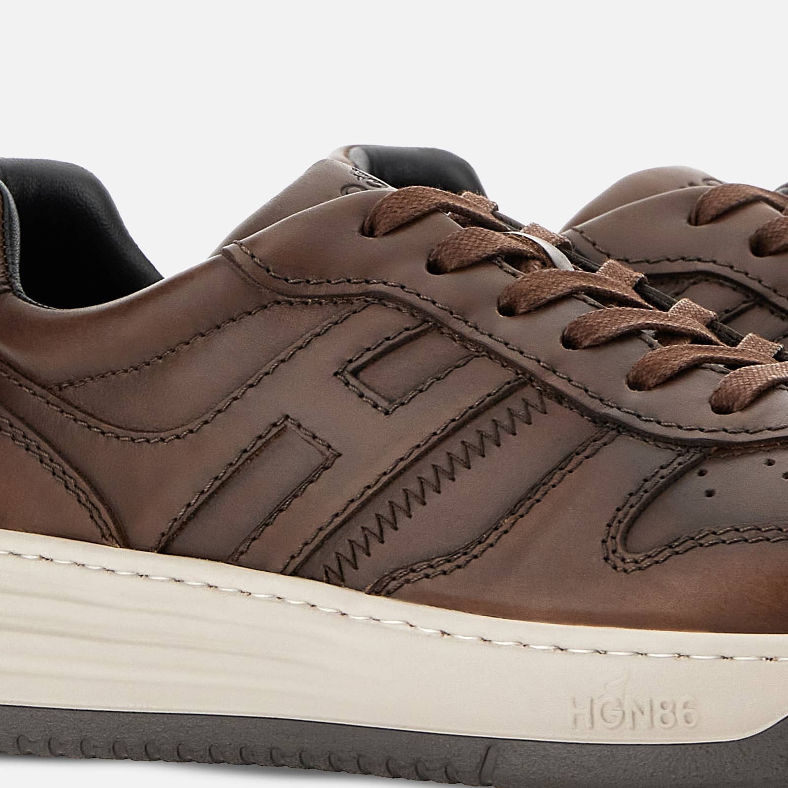 HOGAN Sneakers Hogan H630 Brown | REVERSIBLE