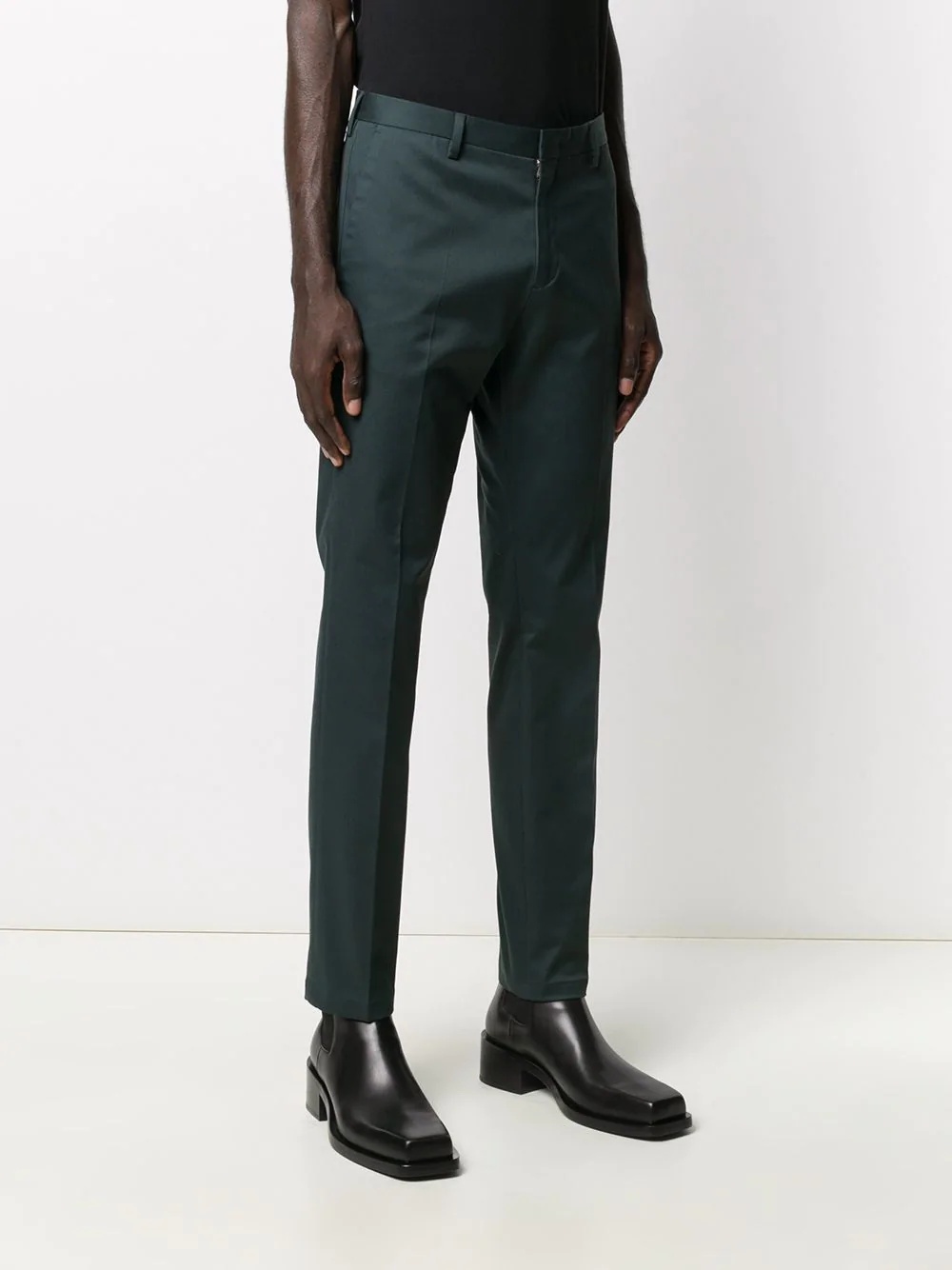 slim-fit tailored trousers - 3