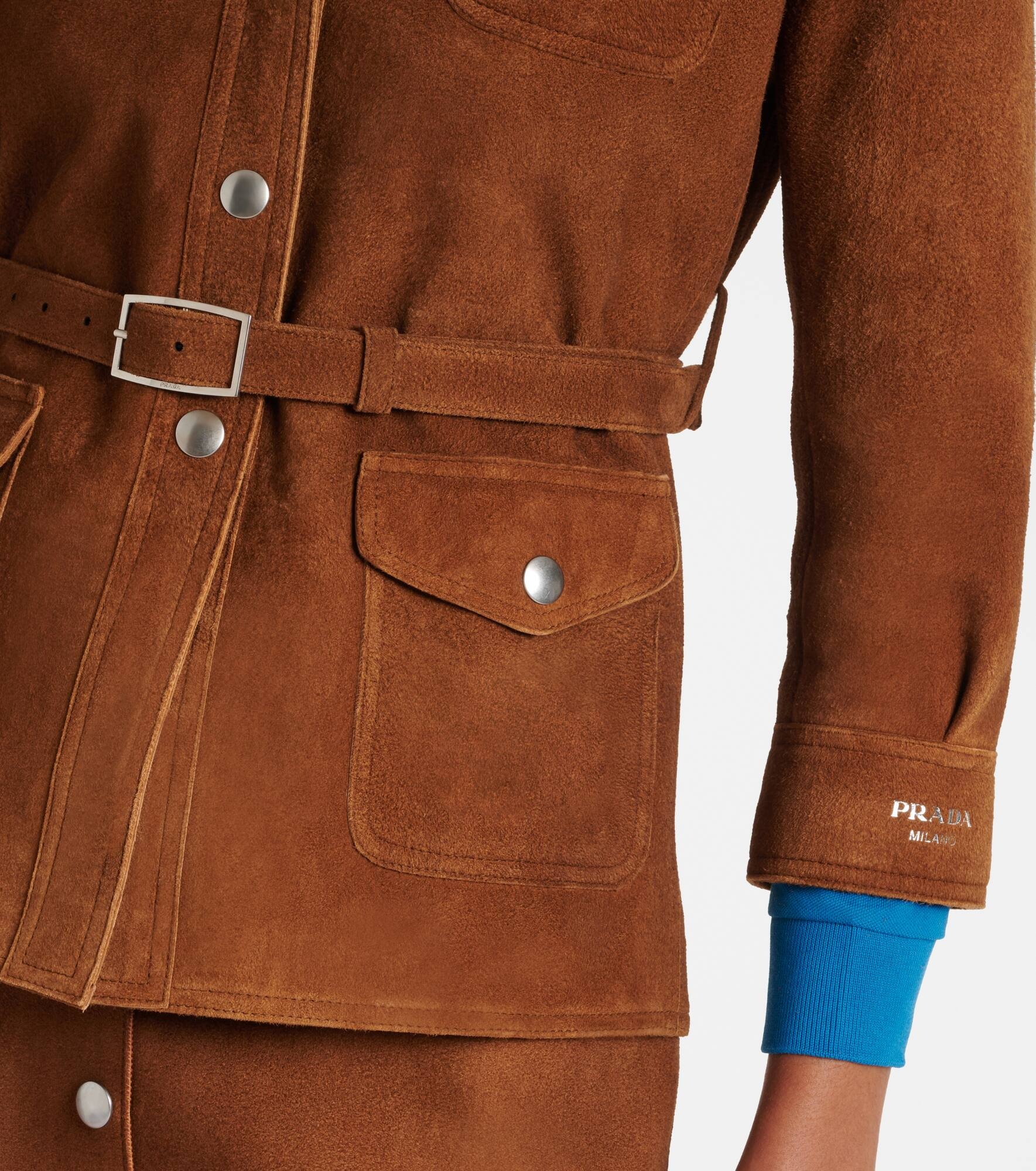 Suede overshirt - 5