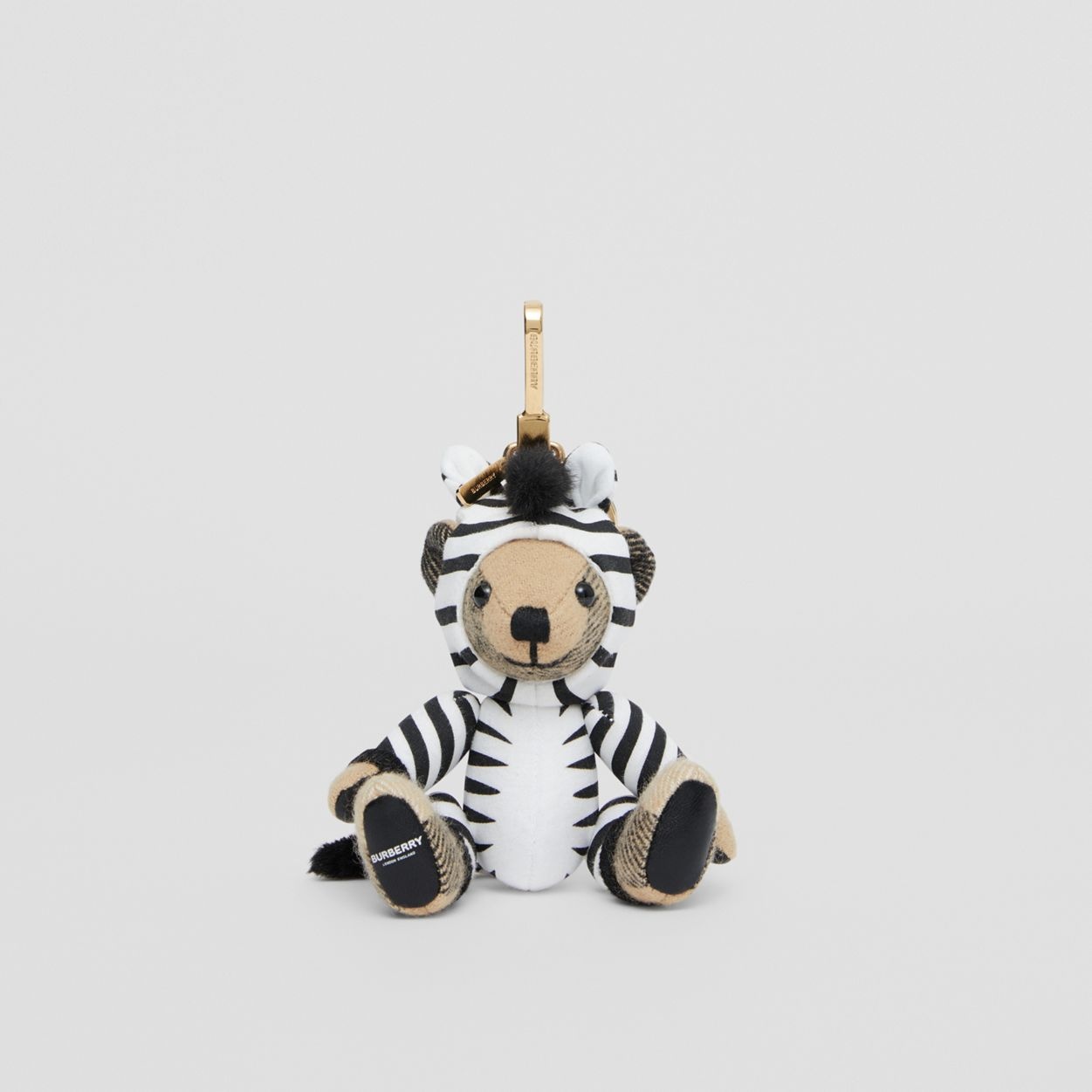 Thomas Bear Charm in Zebra Costume - 3