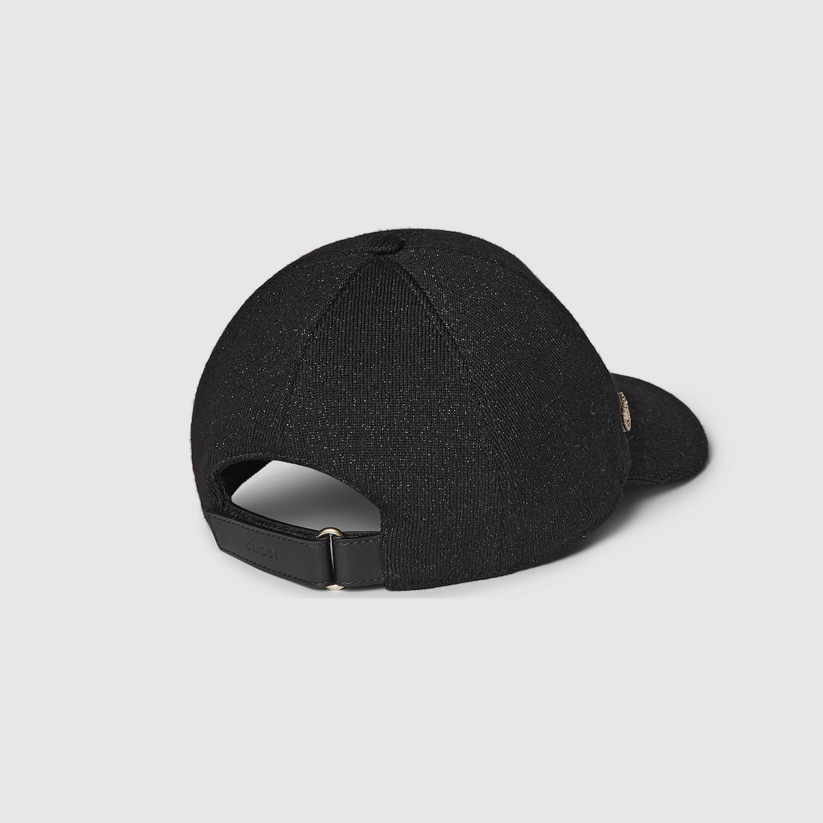 Knit wool, viscose and lamè baseball hat - 4