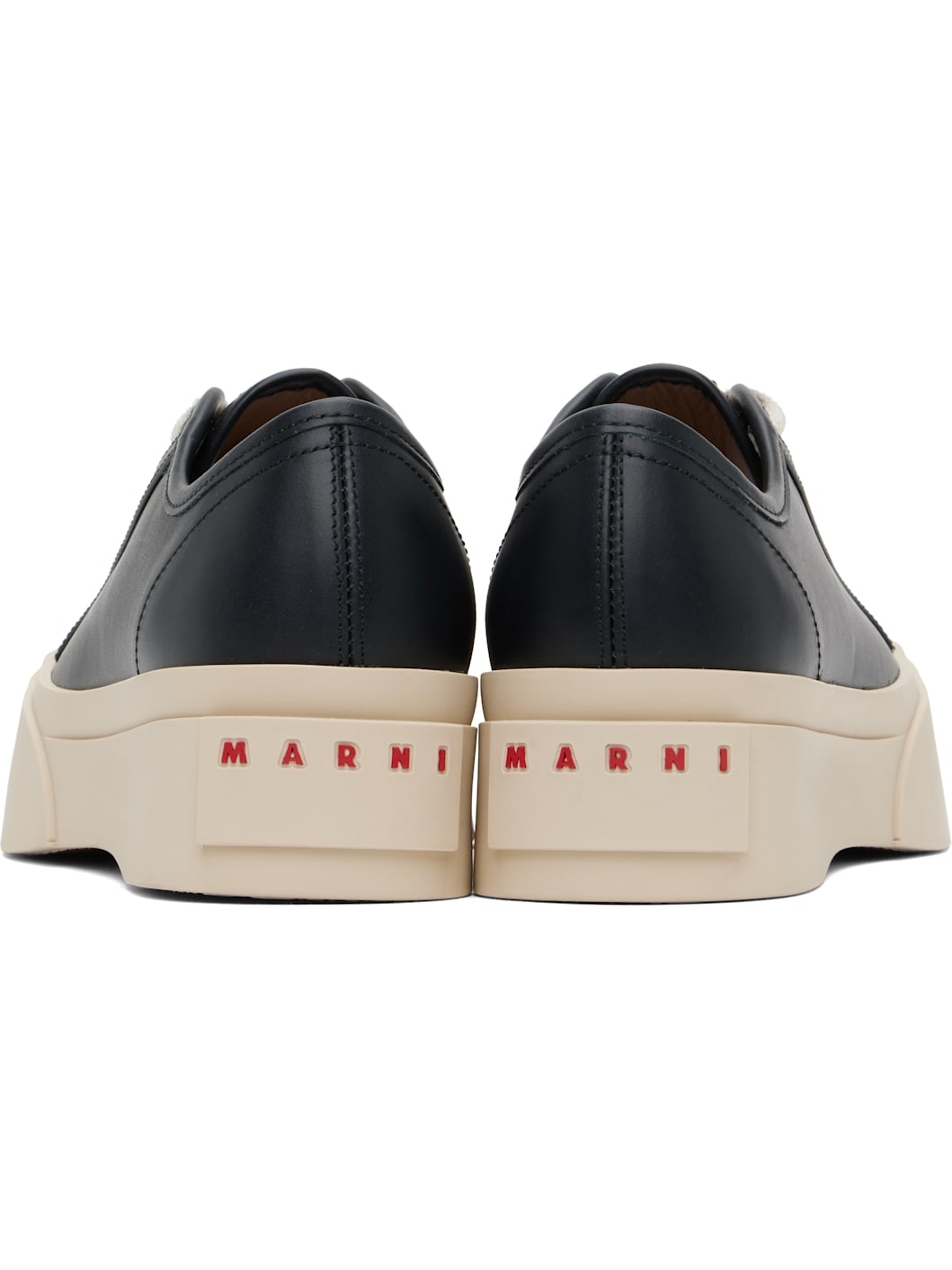Black Nappa Leather Pablo Sneakers - 2