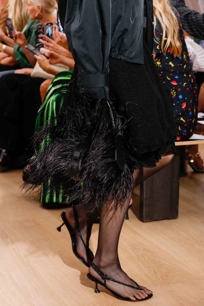 Proenza Schouler Park Shoulder Bag in Nylon With Feathers outlook