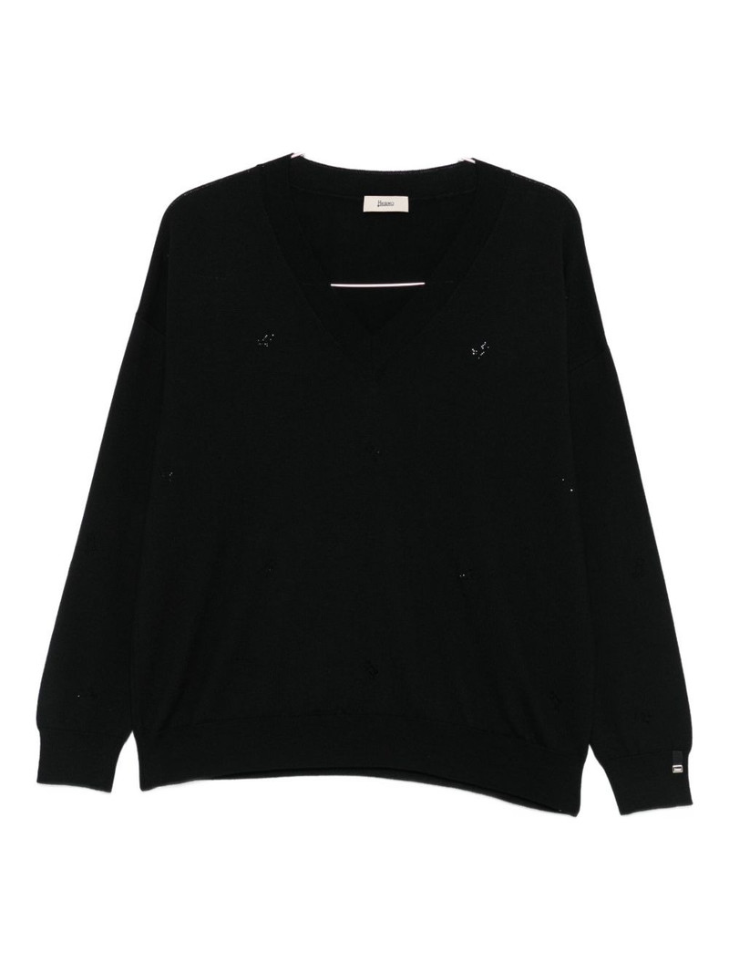 V-neck sweater 1