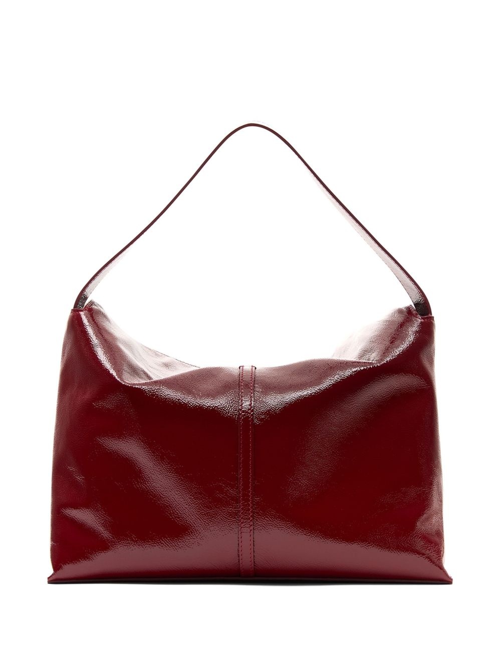 large leather Comma bag - 4