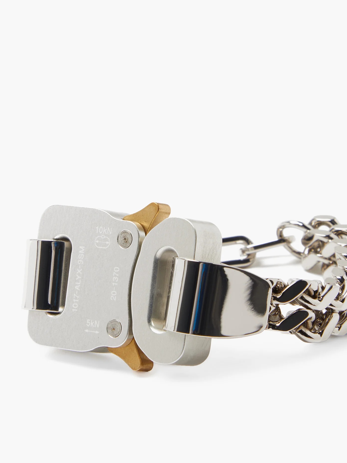 Triple Cubix rollercoaster-buckle bracelet - 3