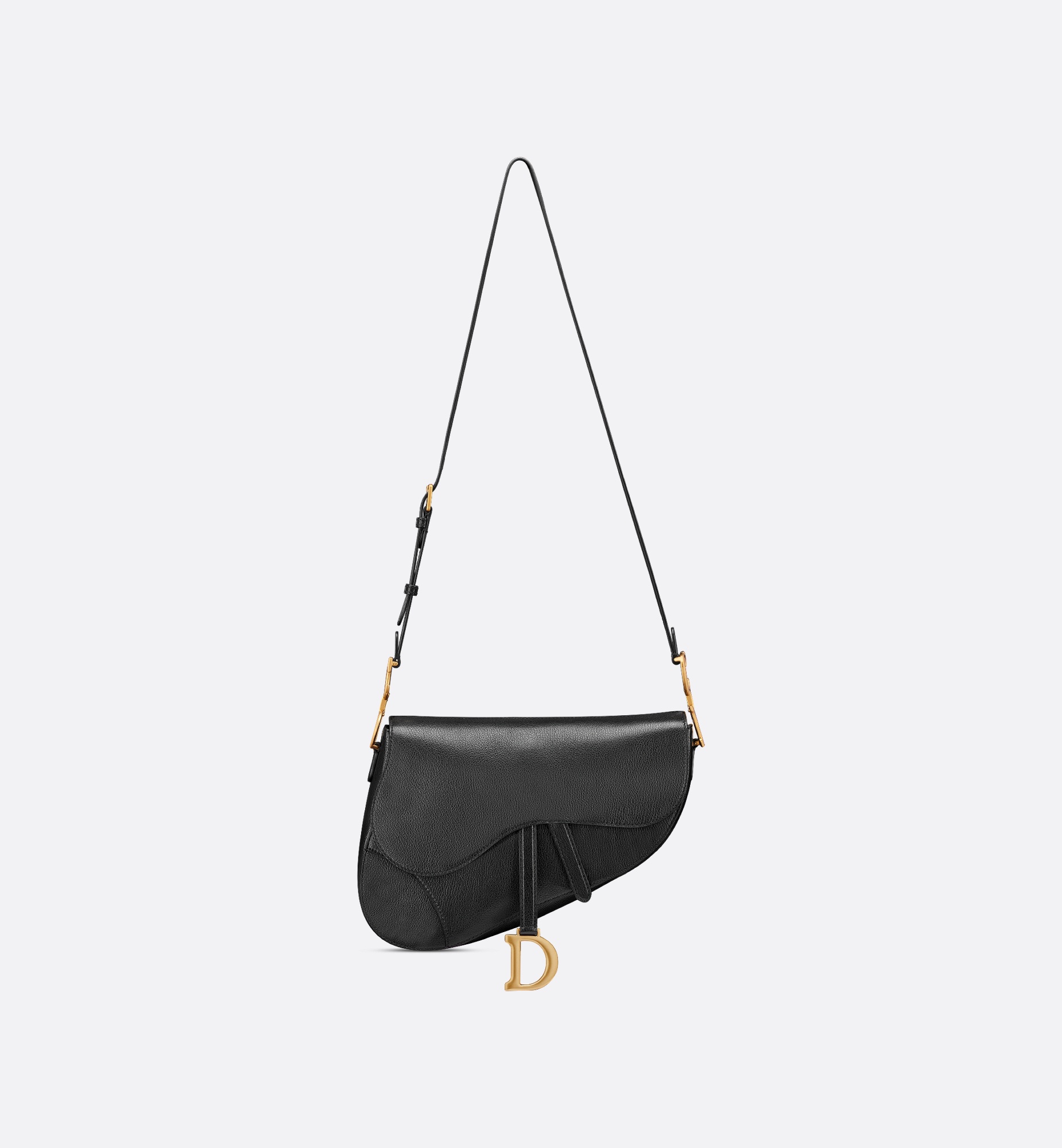 Large Soft Saddle Bag with Strap - 5