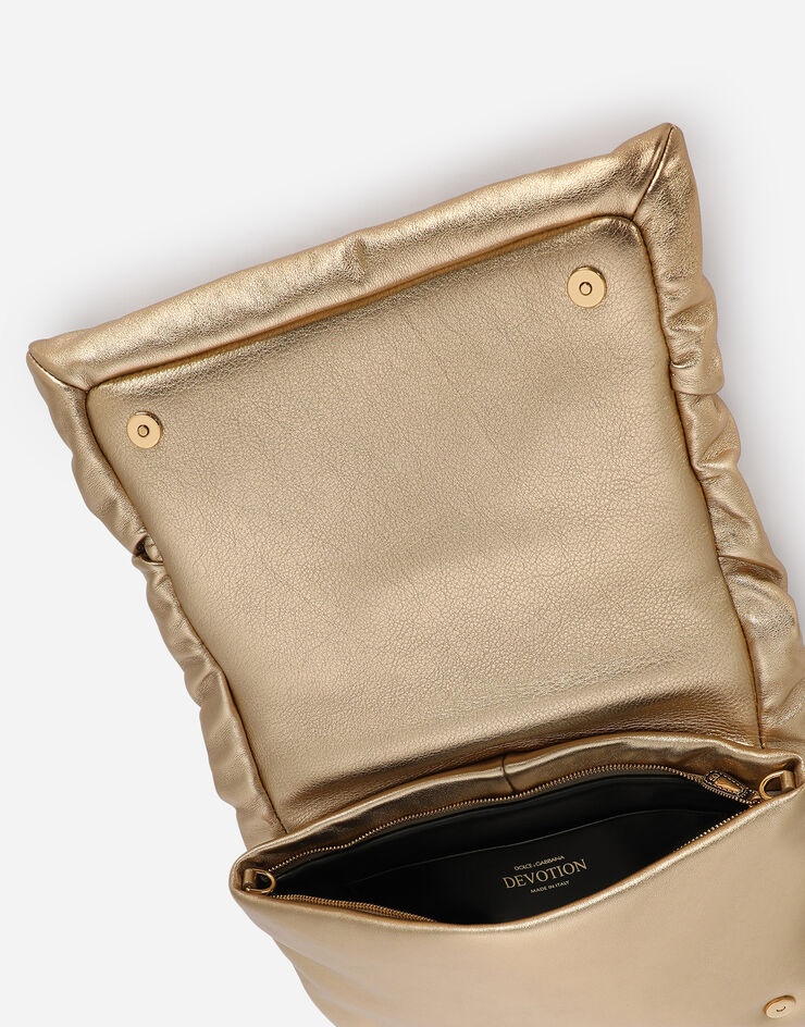 Medium foiled calfskin Devotion Soft bag - 5