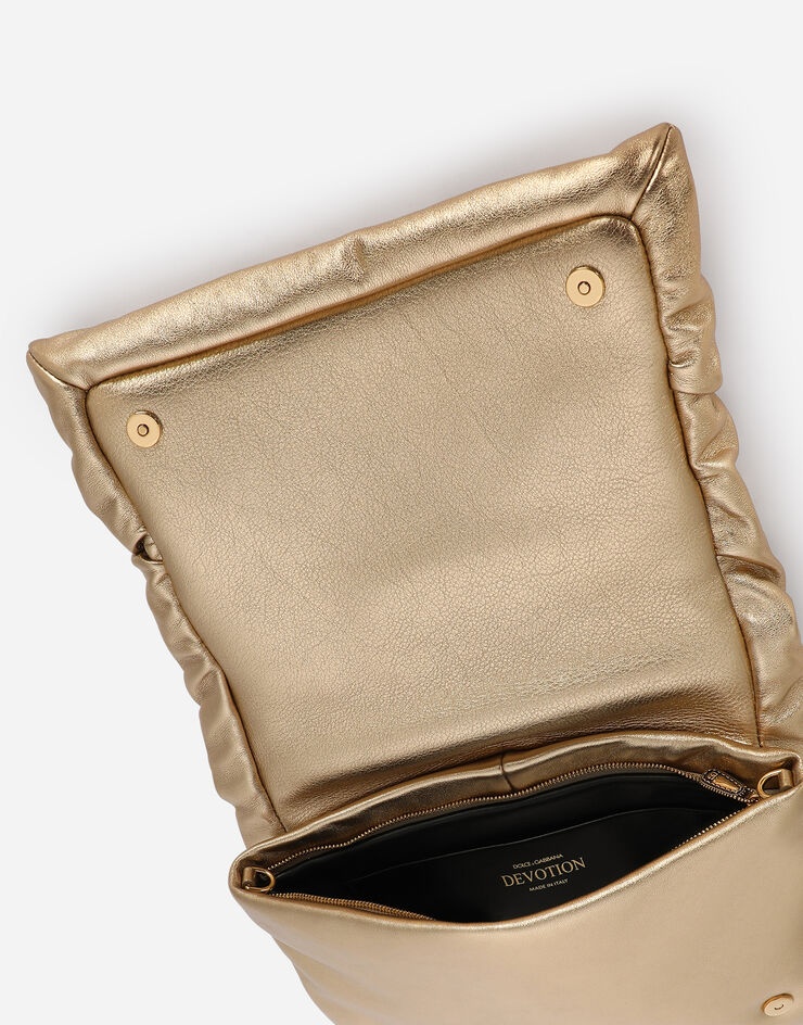 Medium foiled calfskin Devotion Soft bag 5