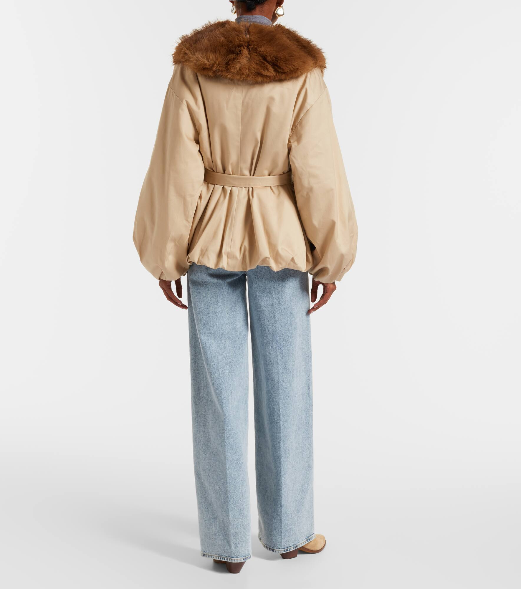 Anneloes belted jacket - 3