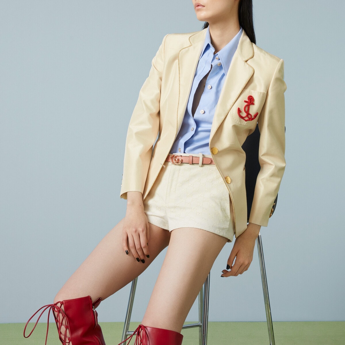 GG Marmont thin belt - 3