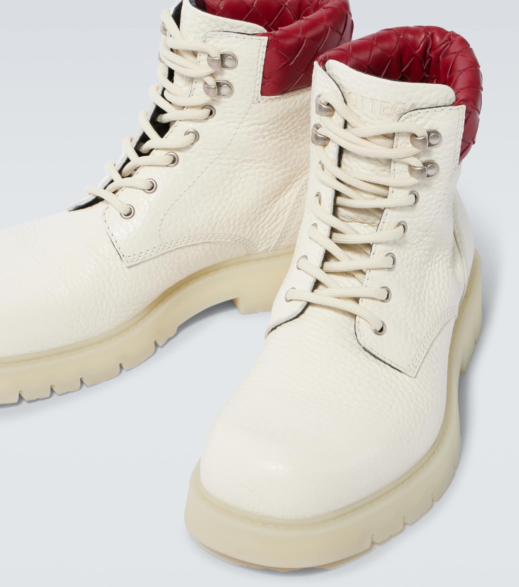 Haddock leather combat boots - 3
