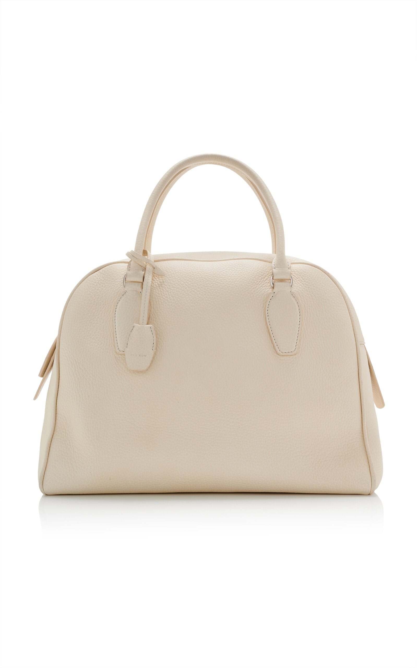 The Row India 12 Leather Top Handle Bag white | modaoperandi